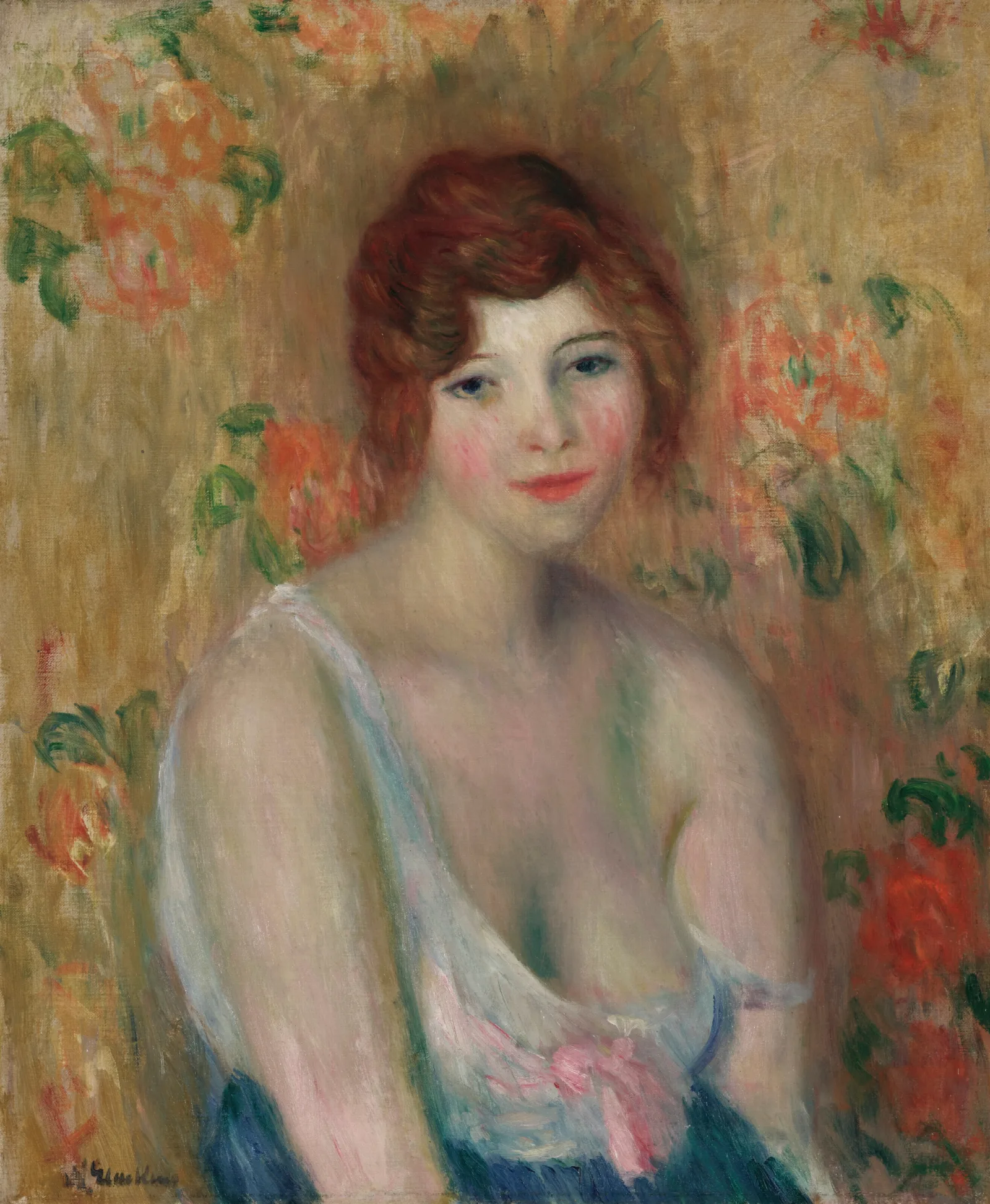 Kay Laurell Wall Art by William James Glackens - Canvas Print