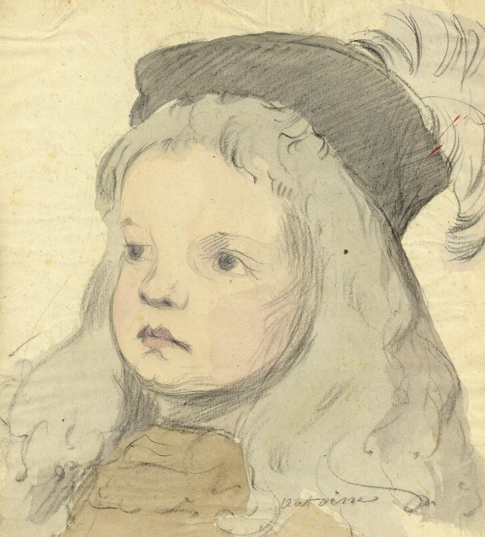 Portret Van Een Jong Kind Antoine Wall Art by Alfred Ost - Canvas Print