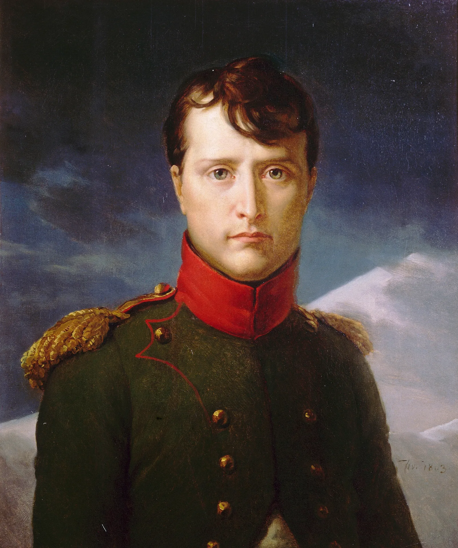 Napoleon Bonaparte Premier Consul Wall Art by François Gérard - Canvas Print