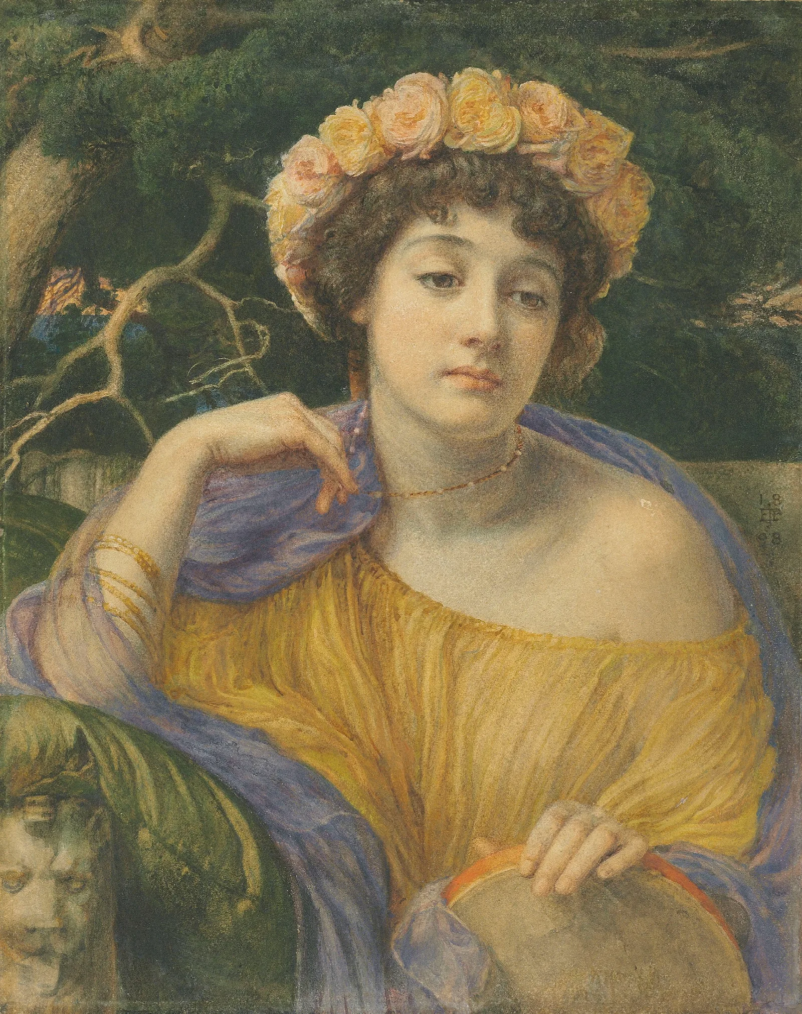 The Dancer 3 Wall Art by Edward John Poynter - Canvas Print