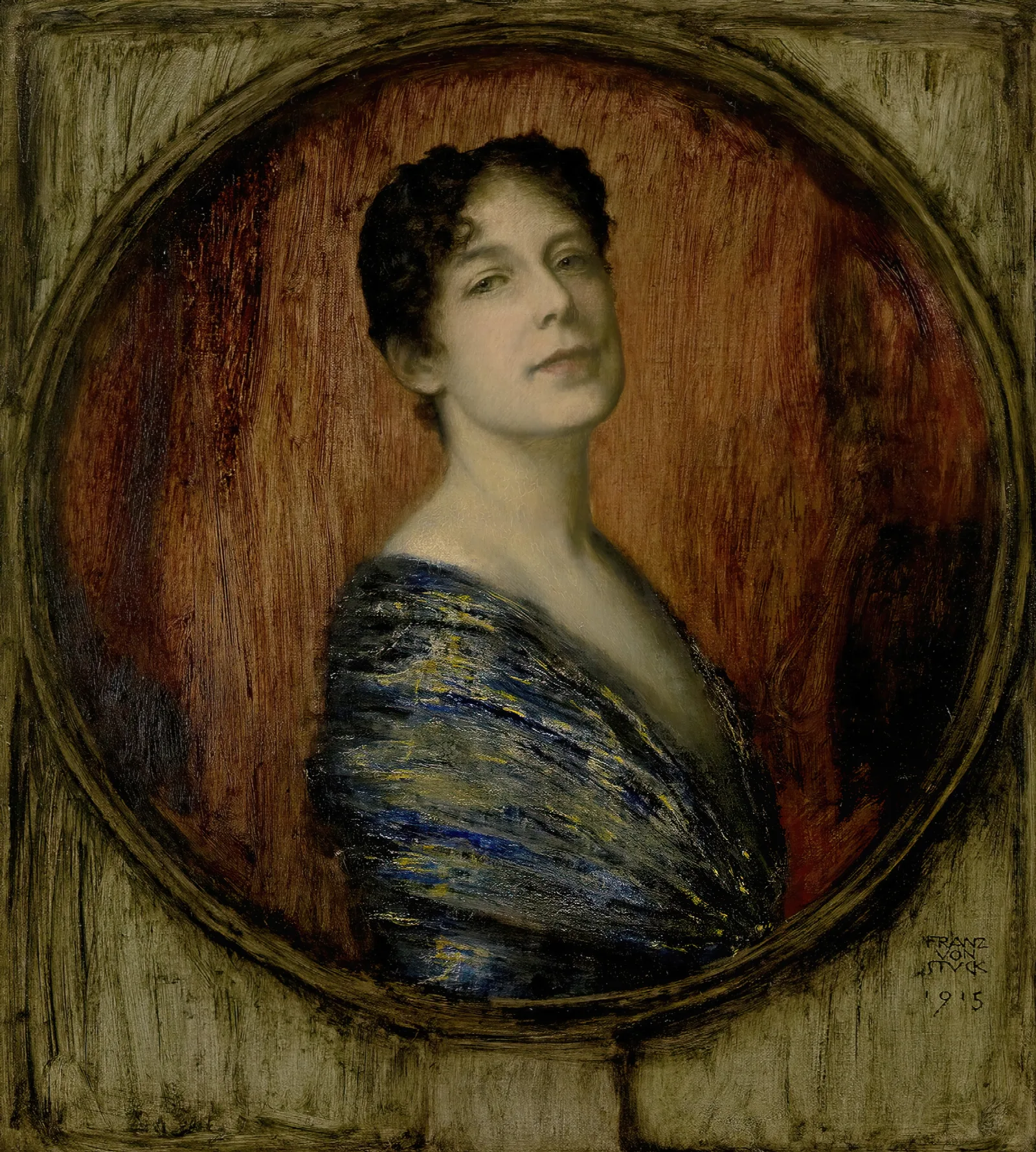 Mary Von Stuck Wall Art by Franz von Stuck - Canvas Print
