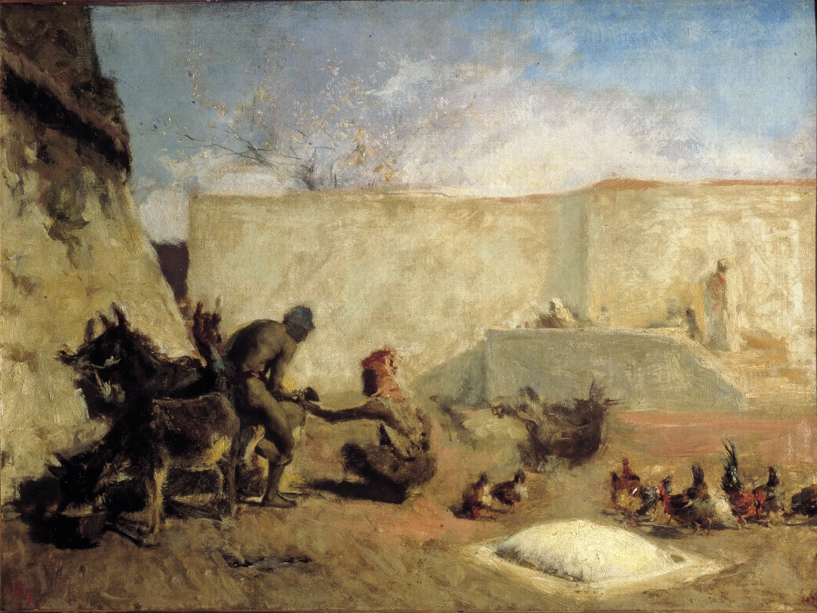 Moroccan Horseshoer Wall Art by Mariano Fortuny Marsal - Canvas Print