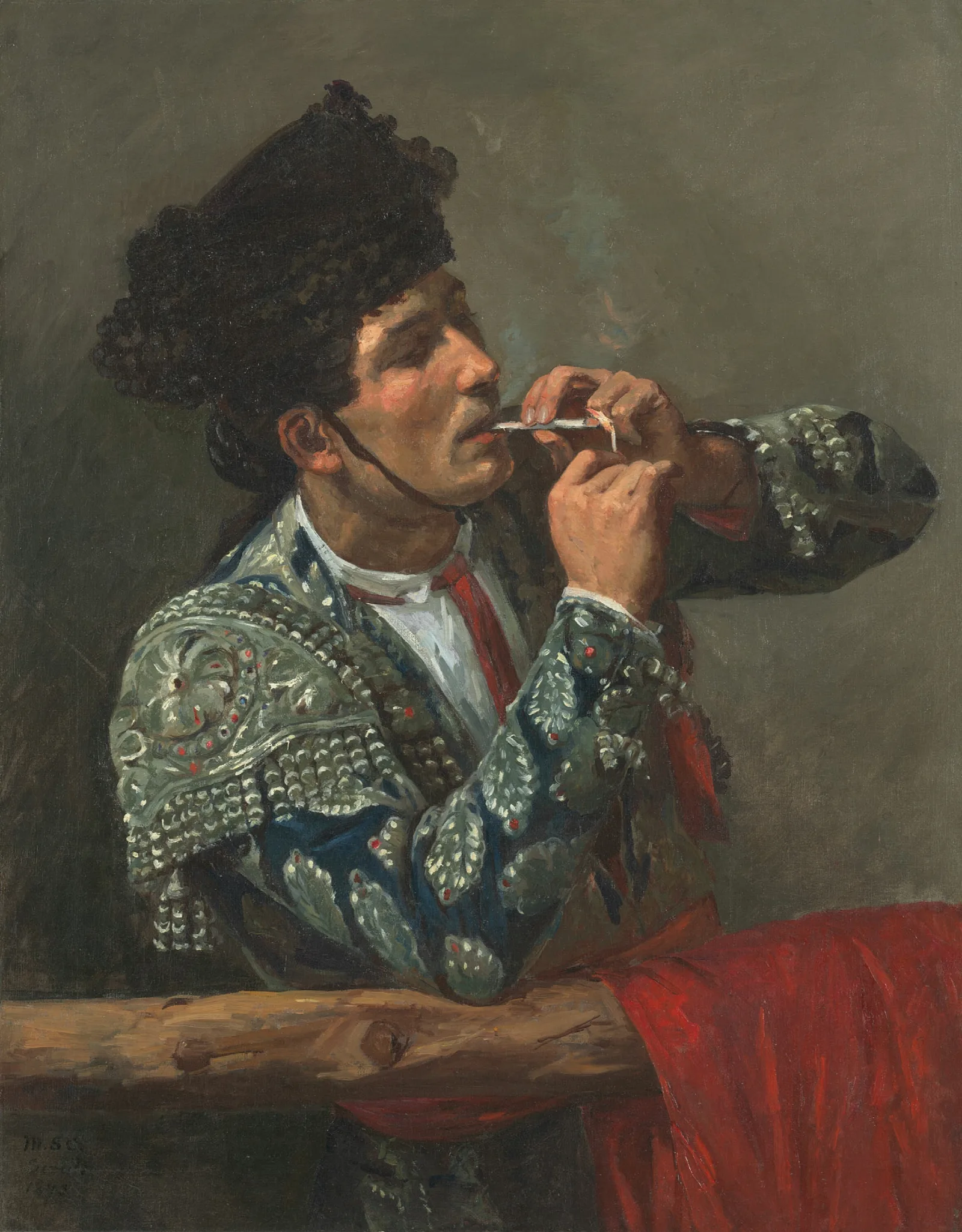 After The Bullfight Wall Art by Mary Cassatt - Canvas Print