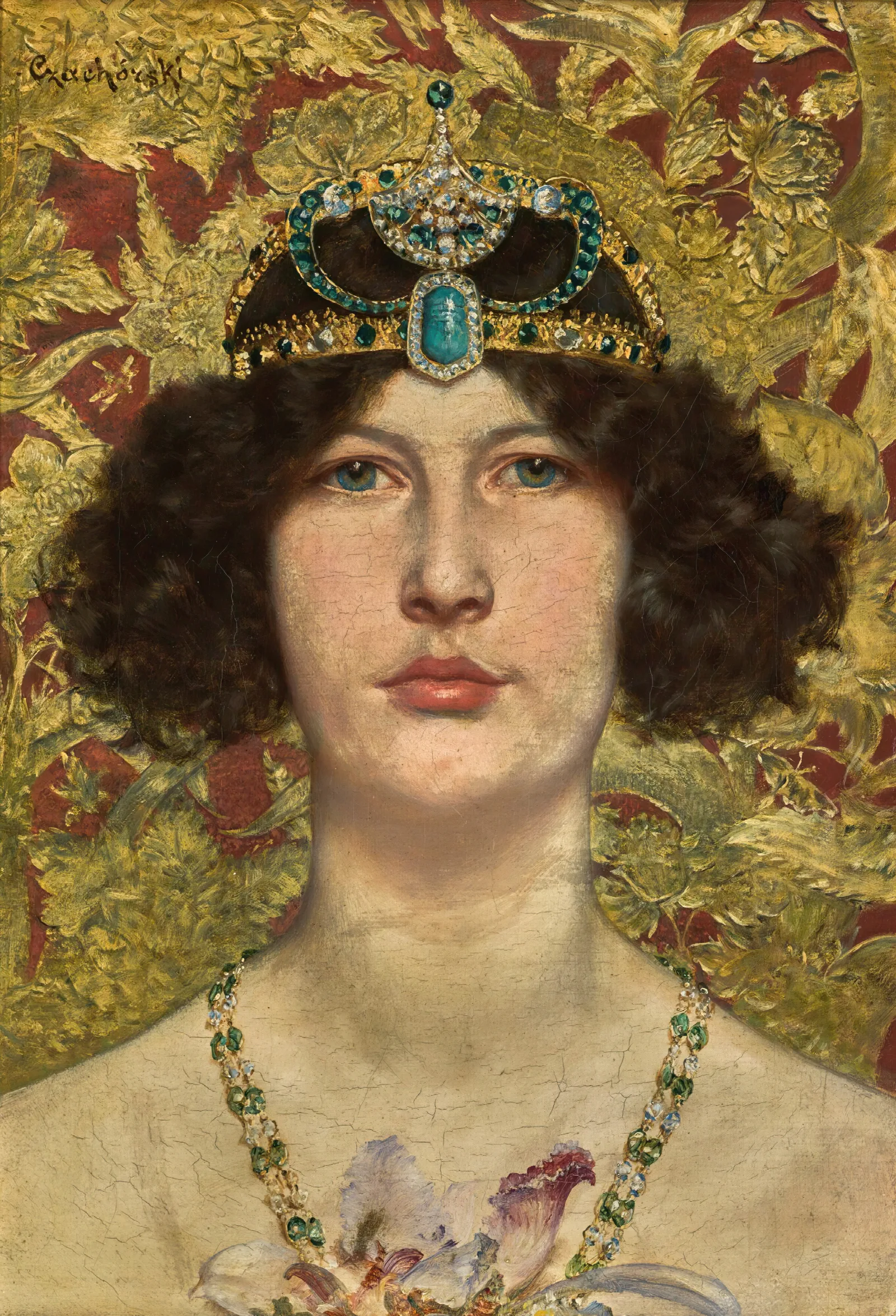 Cleopatra 9 Wall Art by Władysław Czachórski - Canvas Print