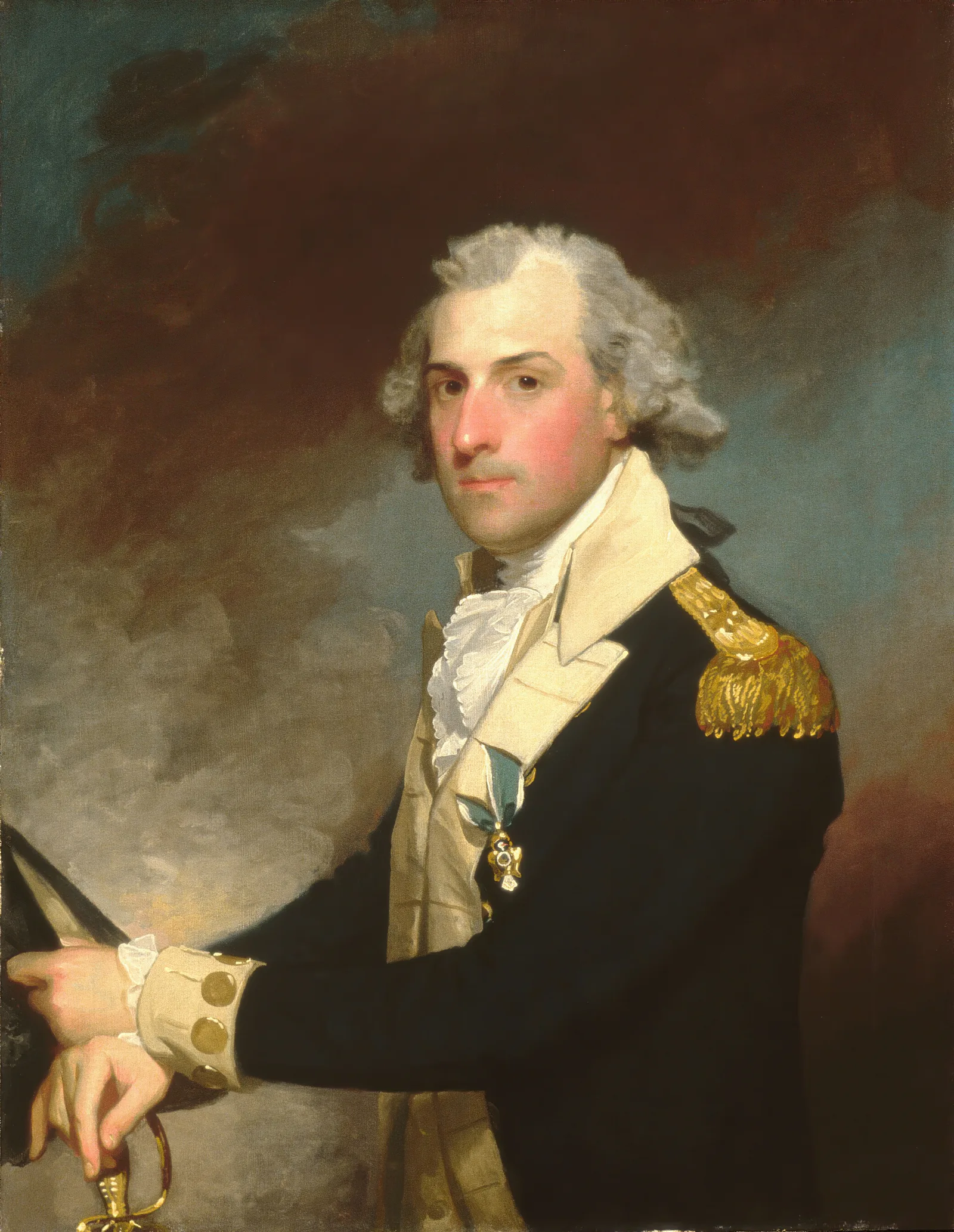 Matthew Clarkson Wall Art by Gilbert Stuart - Canvas Print