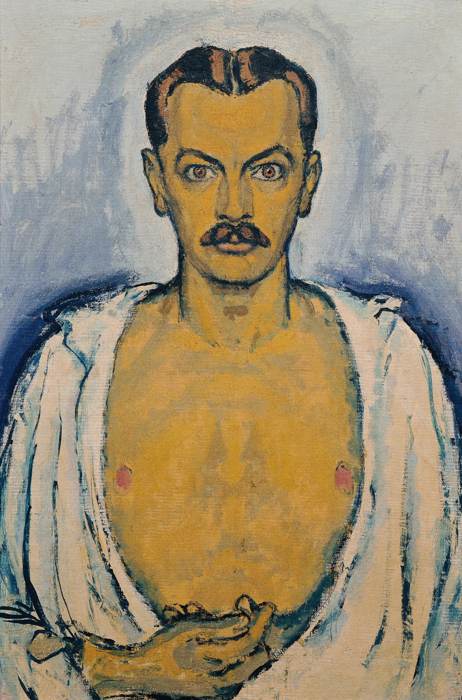 Selbstportrat 19 Wall Art by Koloman Moser - Canvas Print