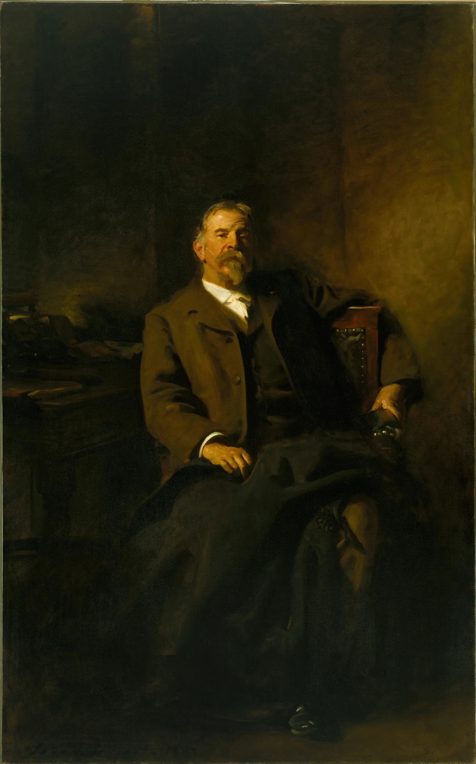 Henry Lee Higginson Wall Art by John Singer Sargent - Canvas Print
