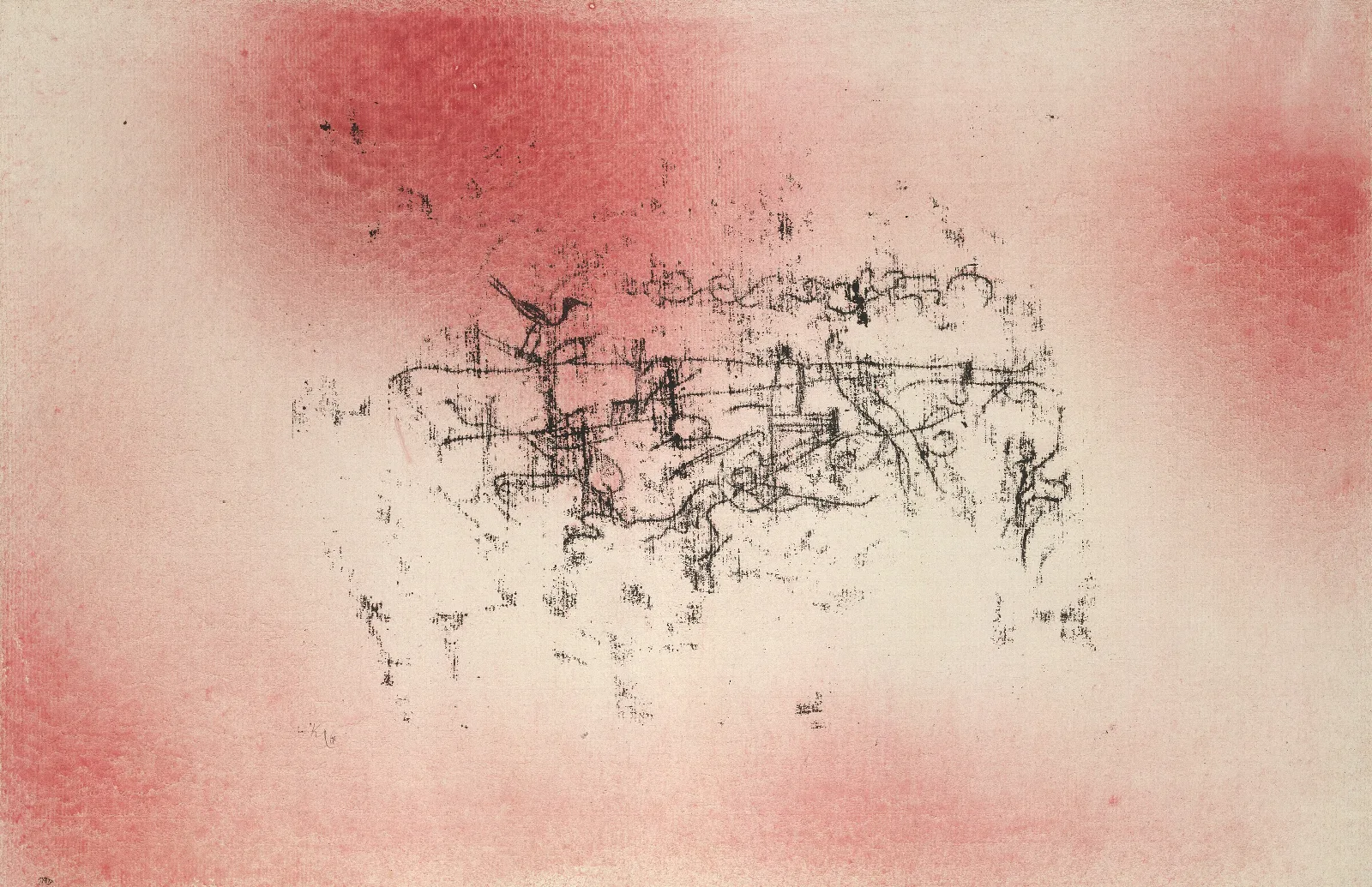 Bird Landscape Wall Art by Paul Klee - Canvas Print