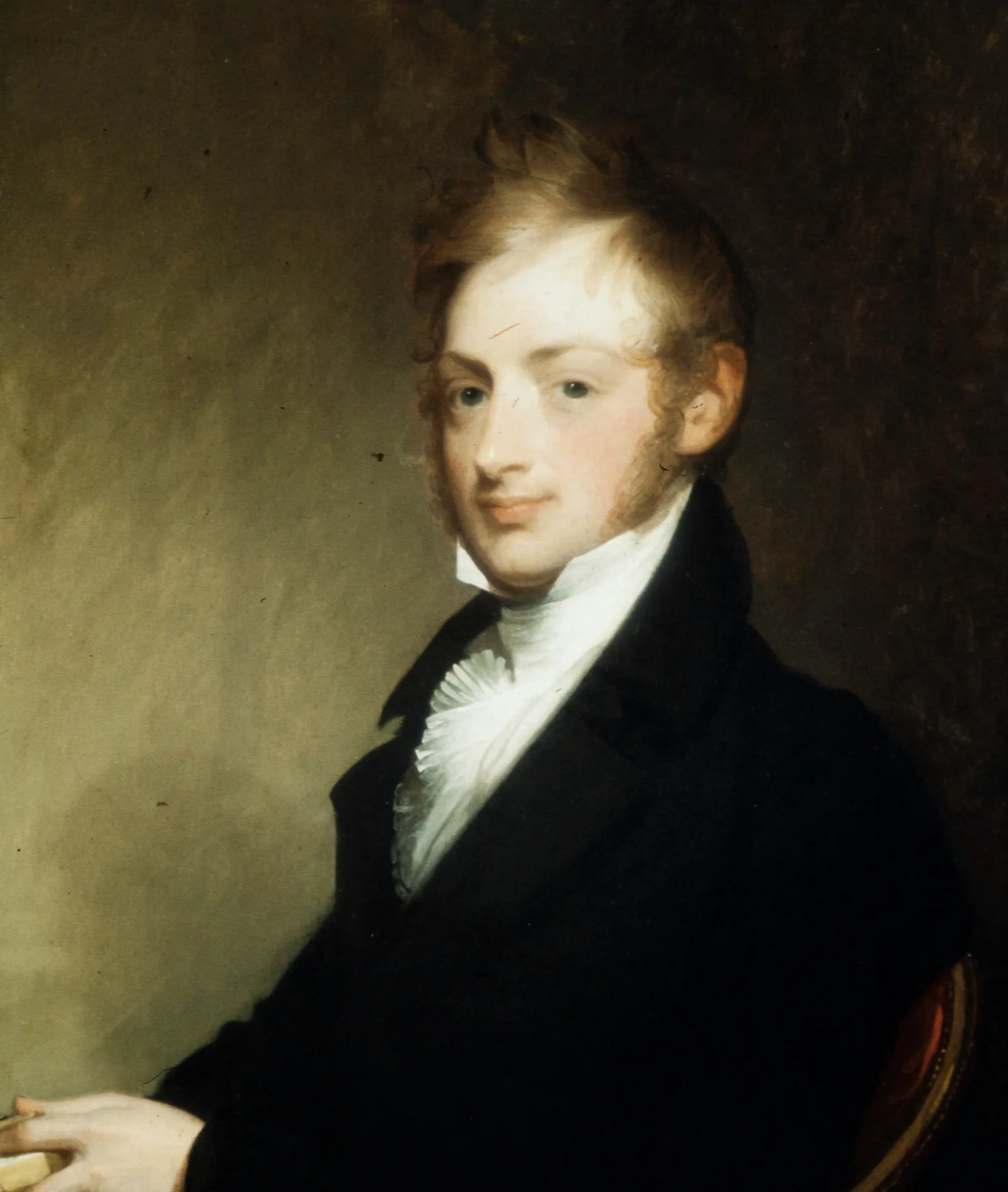 Portrait Of Alexander Townsend Wall Art by Gilbert Stuart - Canvas Print