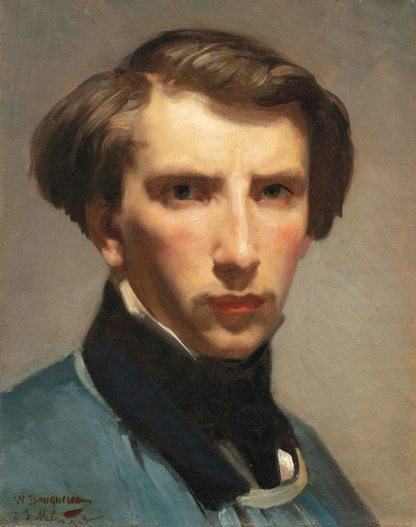 Self Portrait 260 Wall Art by William Bouguereau - Canvas Print