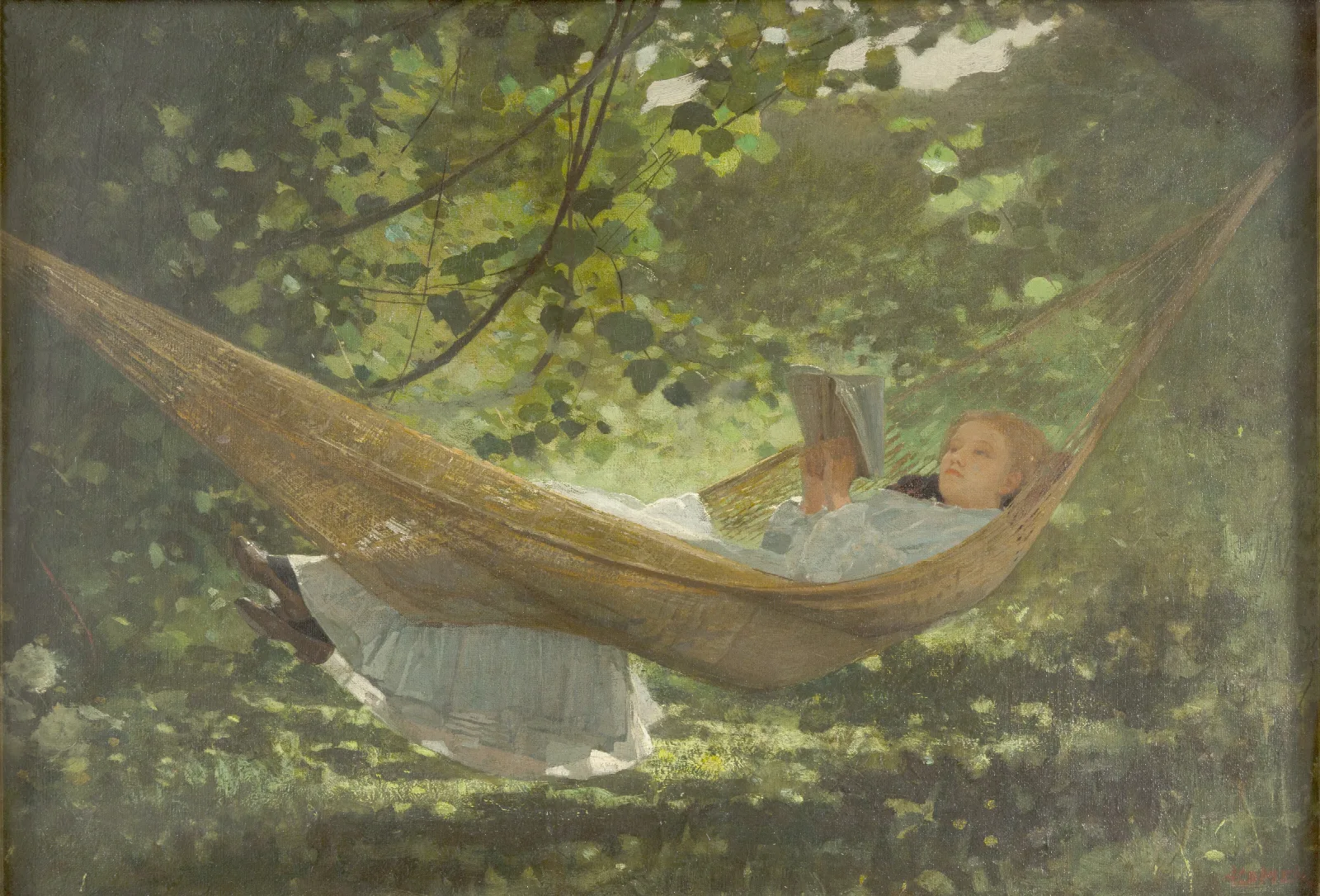 Sunlight And Shadow 3 Wall Art by Winslow Homer - Canvas Print