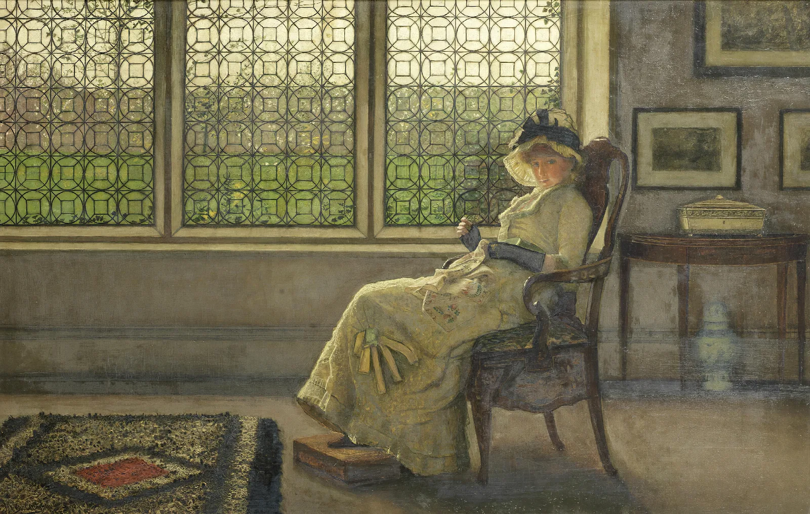 Mistress Dorothy Wall Art by John Atkinson Grimshaw - Canvas Print