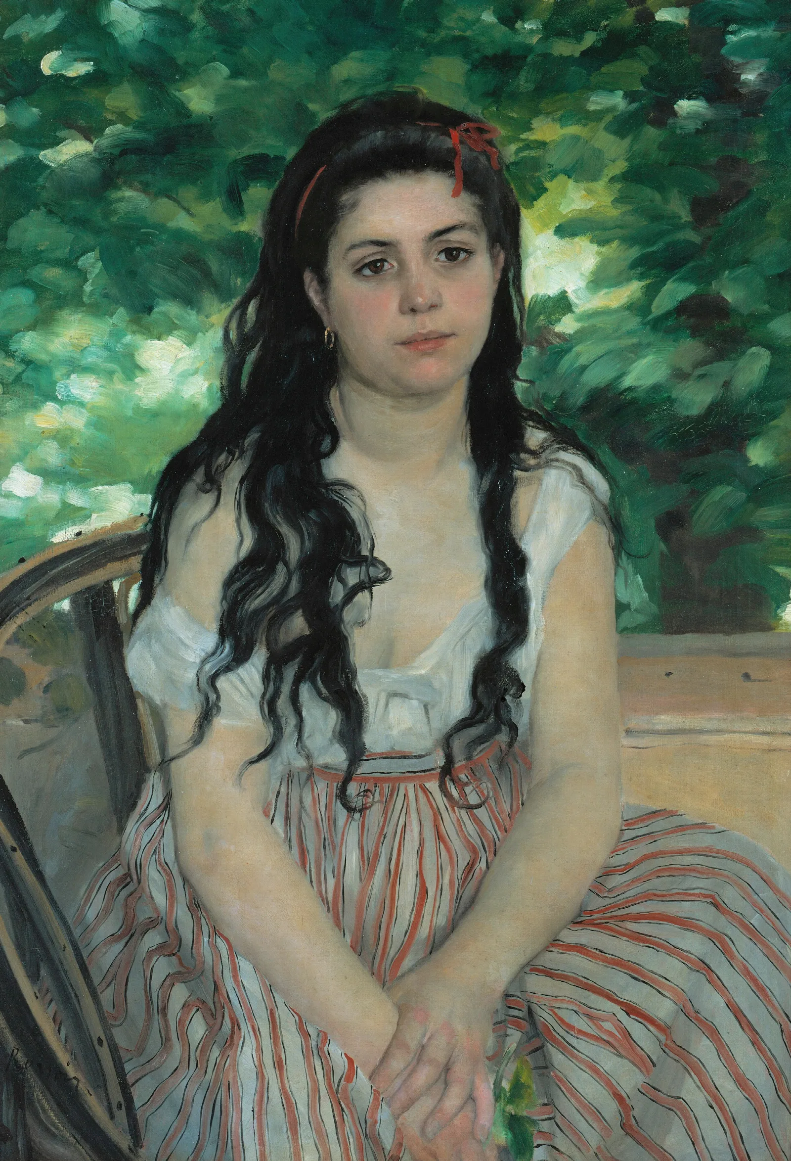 Summer 32 Wall Art by Pierre-Auguste Renoir - Canvas Print