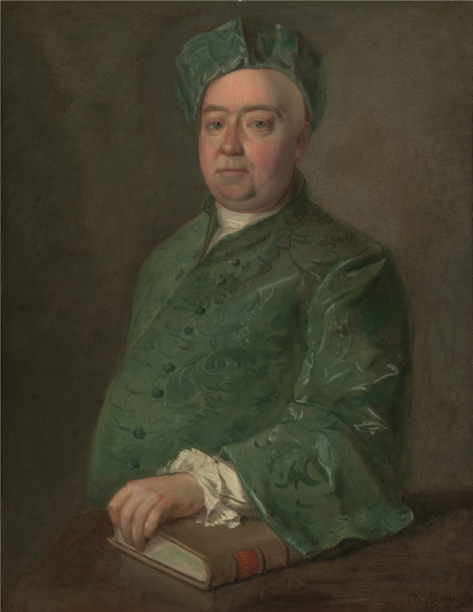 An Unknown Man 7 Wall Art by Philippe Mercier - Canvas Print