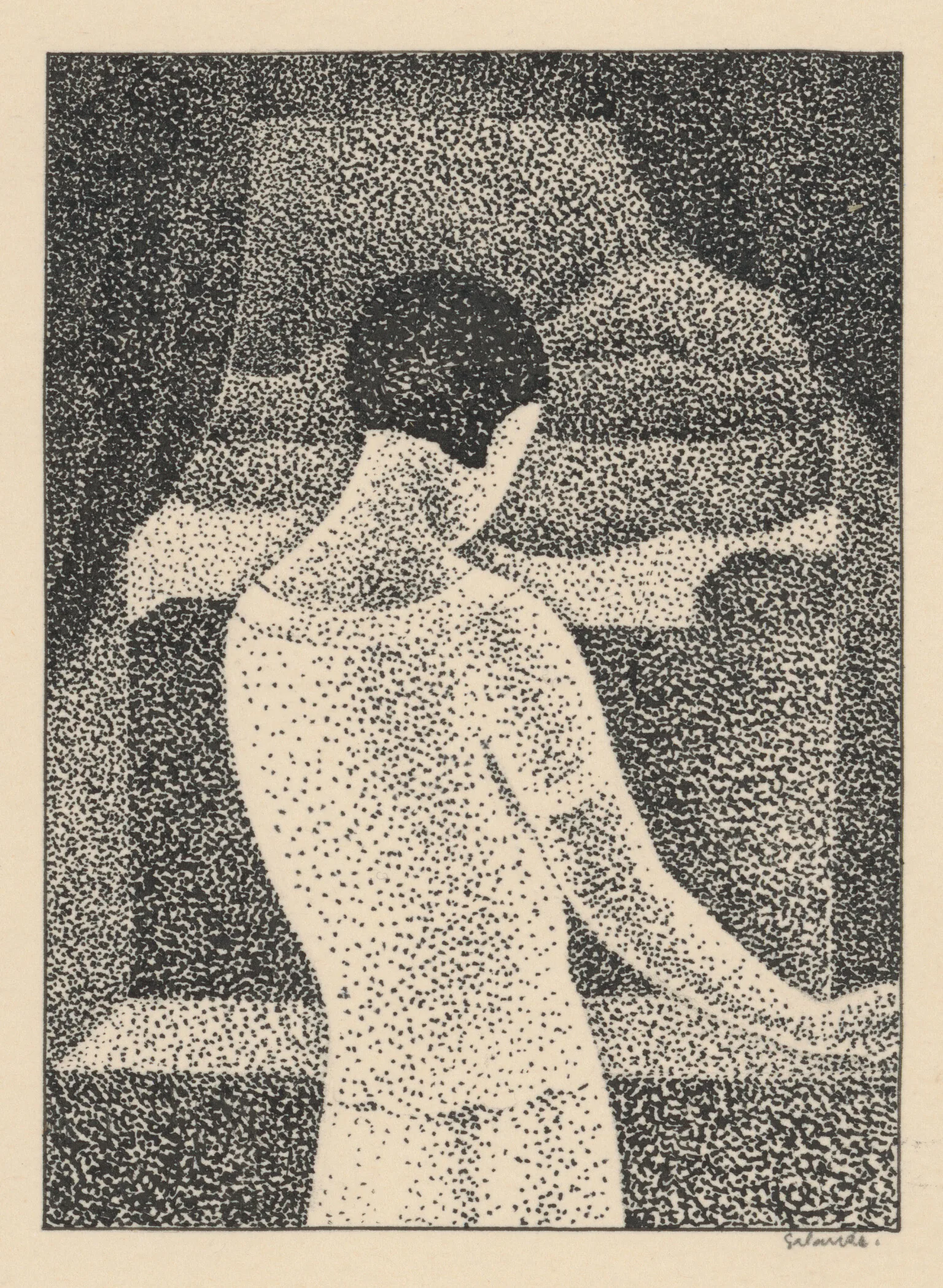 Woman By The Window Wall Art by Mikuláš Galanda - Canvas Print