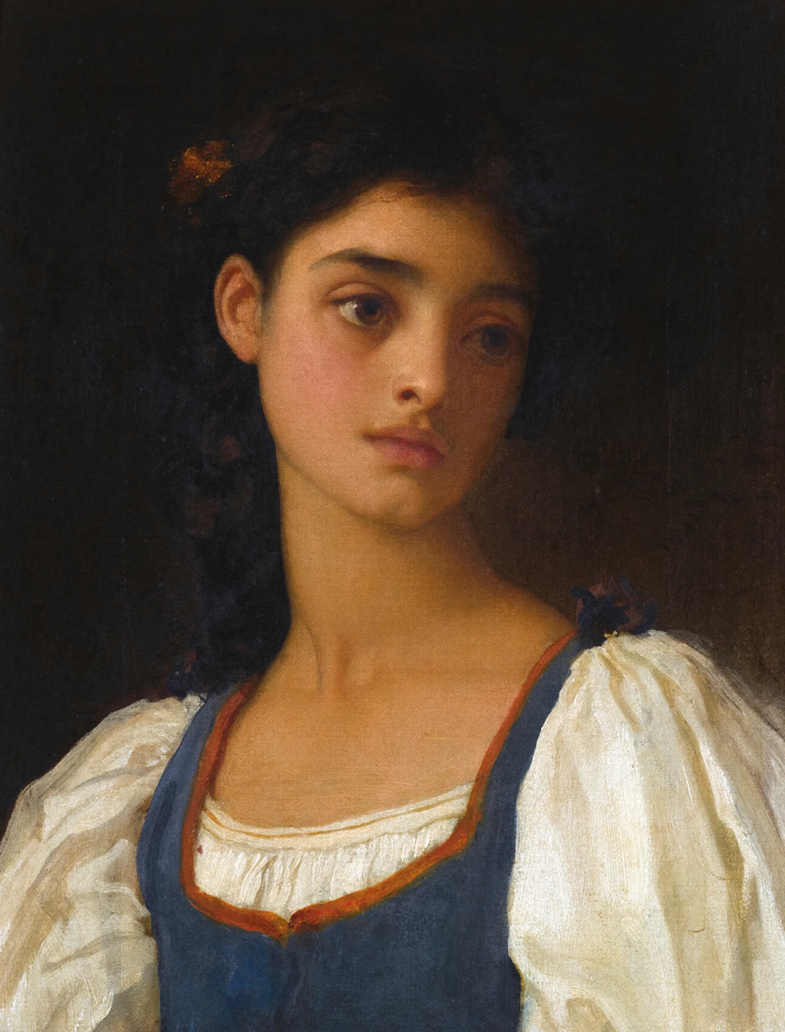 Nicandra Wall Art by Frederic Leighton - Canvas Print