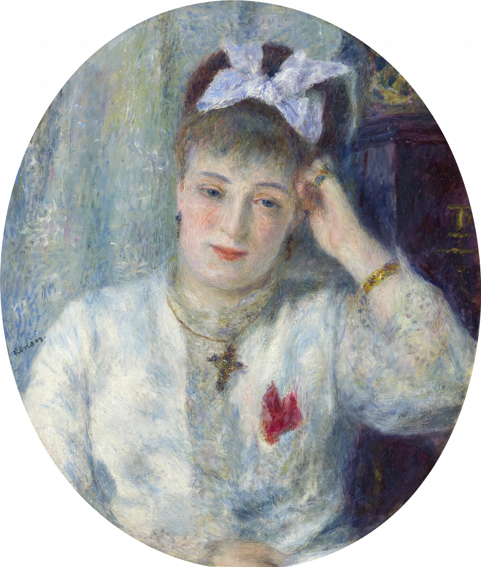 Marie Murer Wall Art by Pierre-Auguste Renoir - Canvas Print