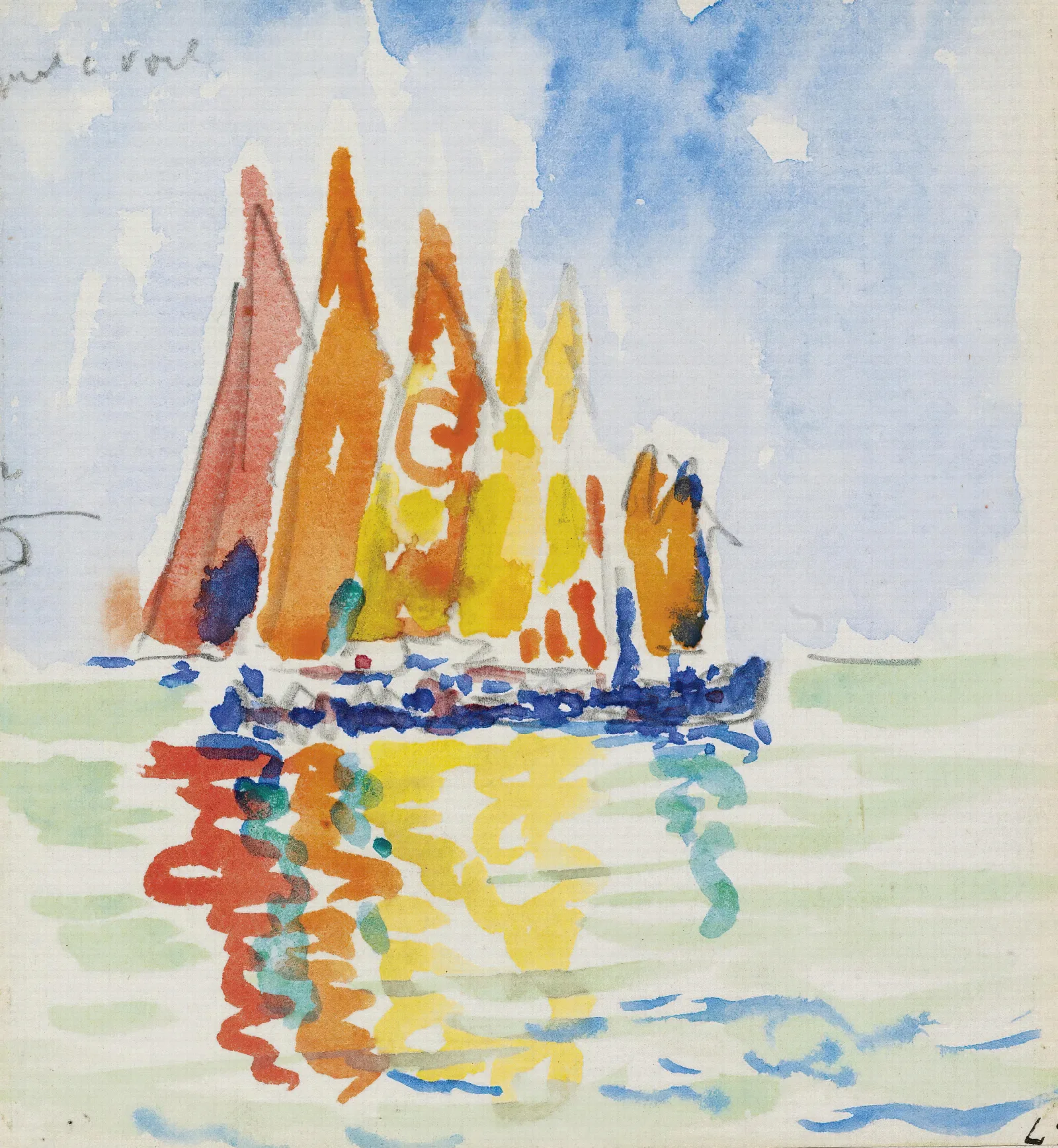 Venise 2 Wall Art by Paul Signac - Canvas Print