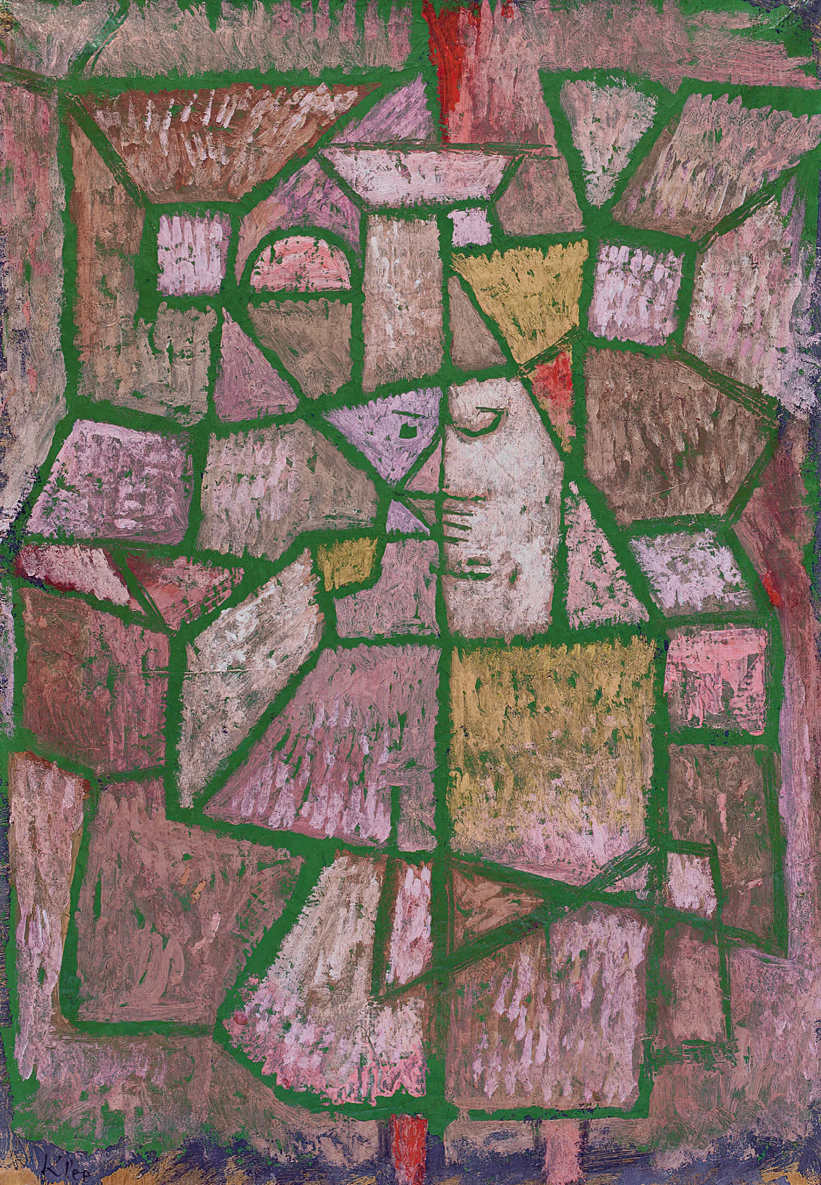 Herr Der Stadt Wall Art by Paul Klee - Canvas Print