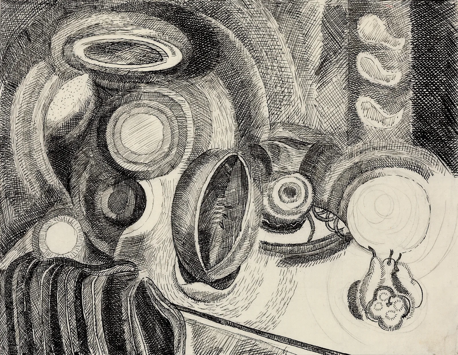 Portuguese Still Life 2 Wall Art by Robert Delaunay - Canvas Print