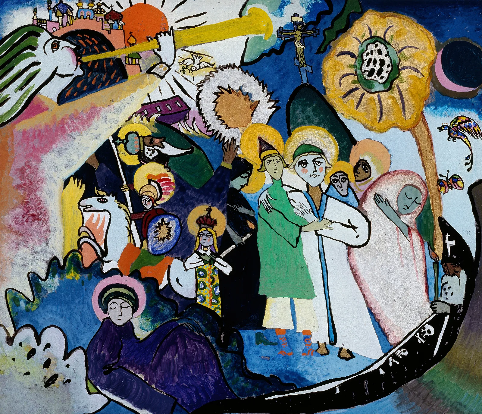 All Saints Day I Wall Art by Wassily Kandinsky - Canvas Print