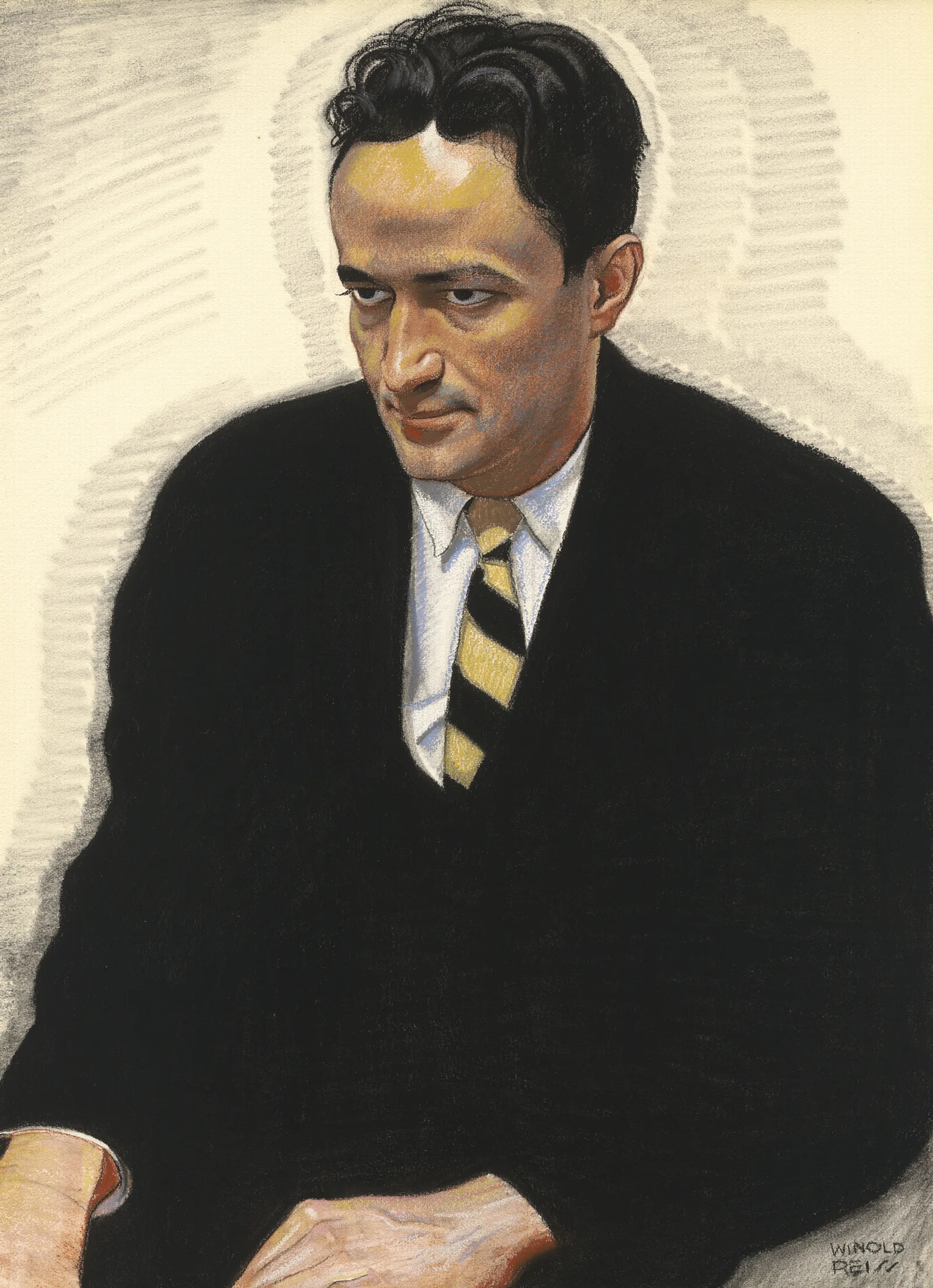 Jean Toomer Wall Art by Winold Reiss - Canvas Print