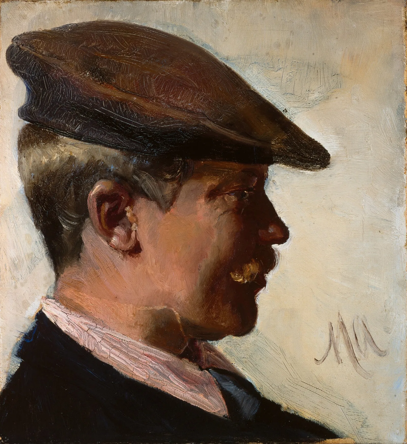 Jacob Somme Wall Art by Michael Ancher - Canvas Print
