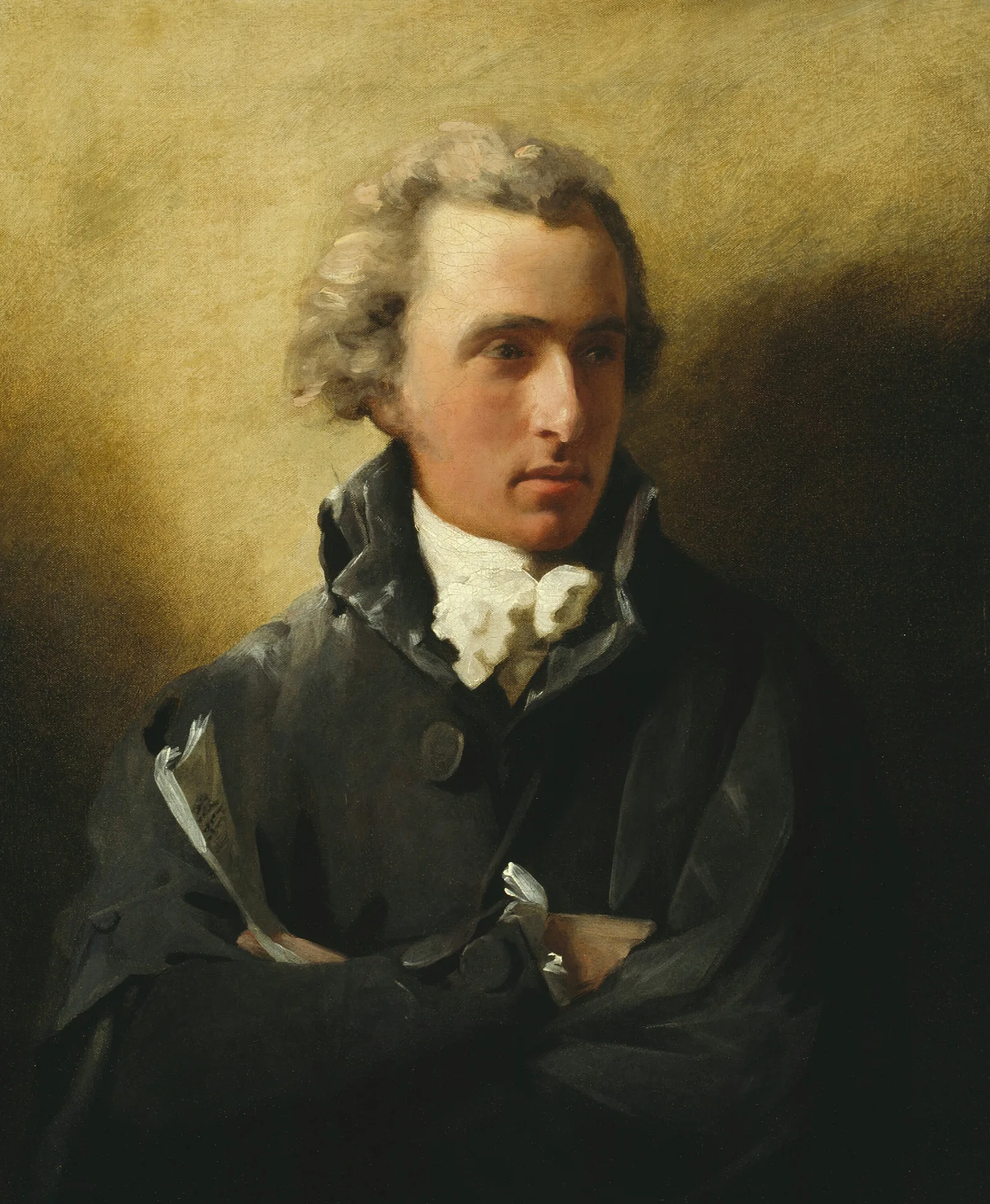 Robert Brown Of Newhall Wall Art by Sir Henry Raeburn - Canvas Print