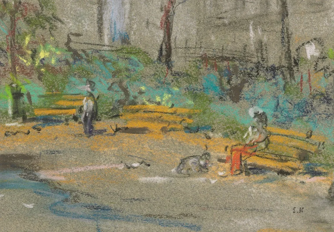 Square Berlioz Wall Art by Édouard Vuillard - Canvas Print
