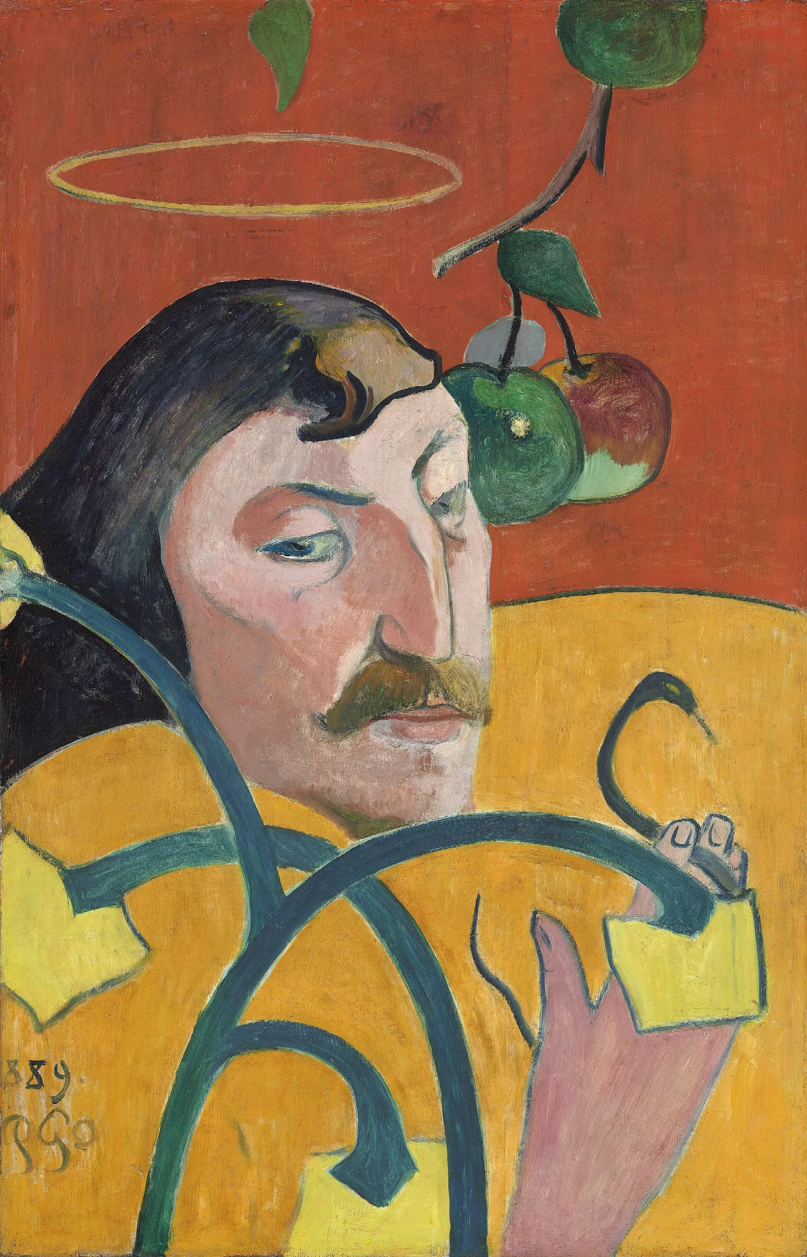 Self Portrait 21 Wall Art by Paul Gauguin - Canvas Print