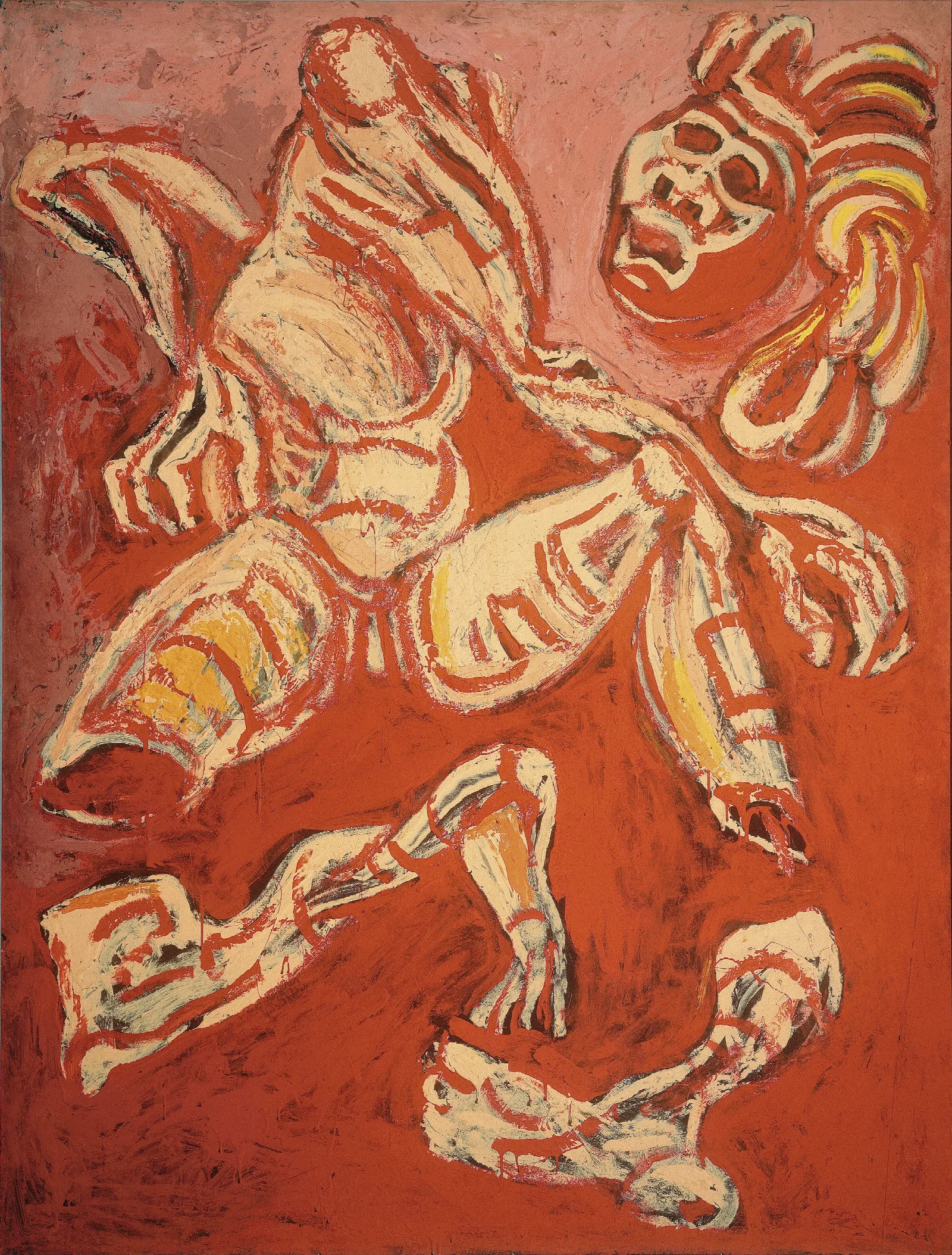 The Dismembered Man From The Los Teules Series Wall Art by José Clemente Orozco - Canvas Print