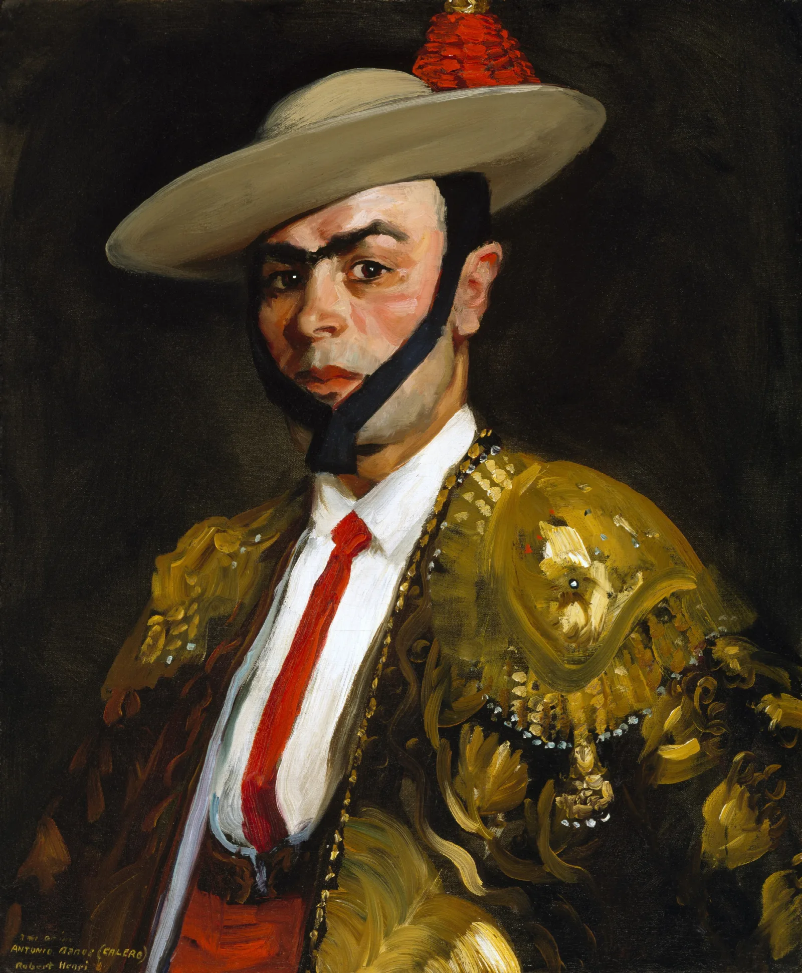 Calero Antonio Banos Wall Art by Robert Henri - Canvas Print