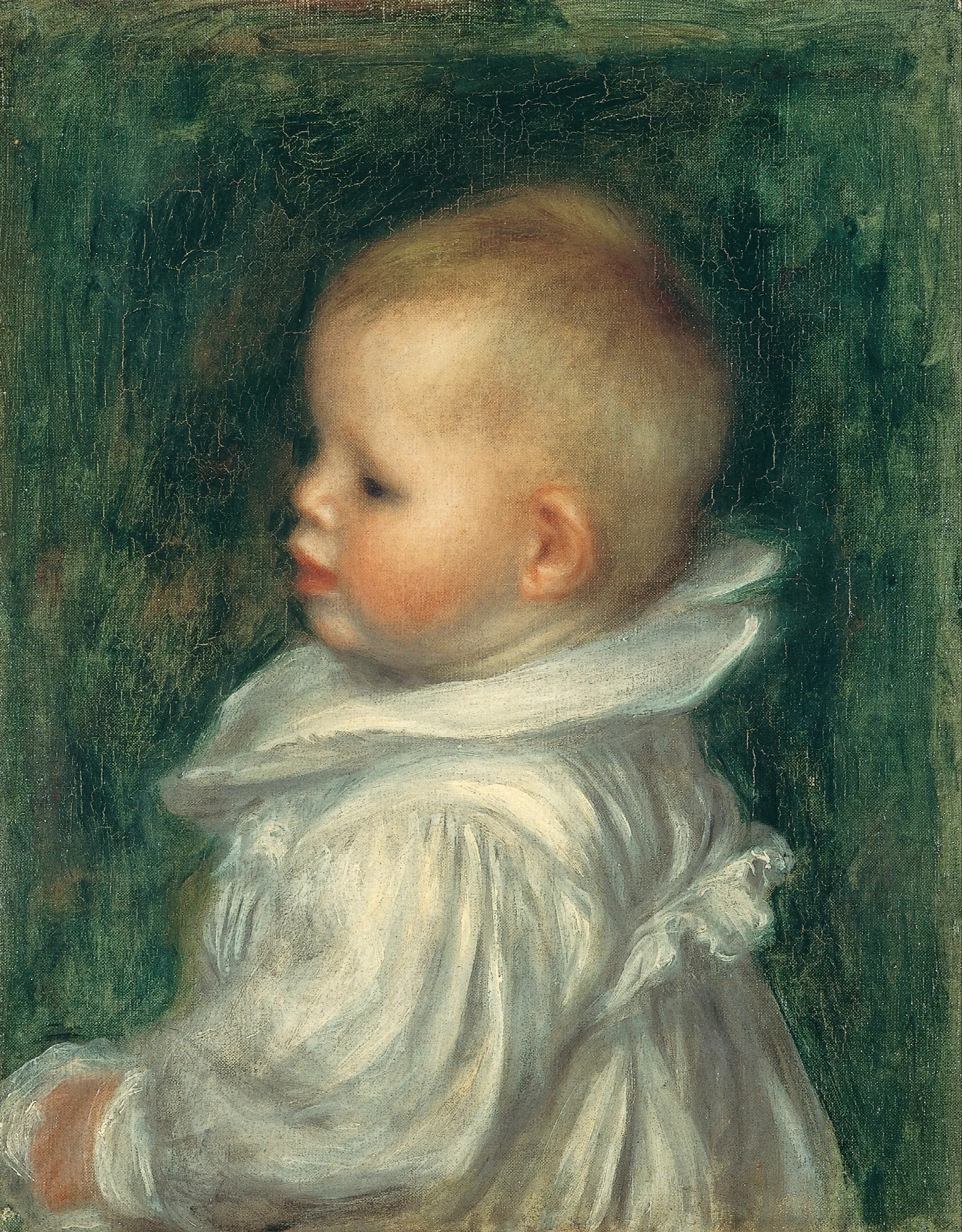 Portrait Of Claude Renoir Wall Art by Pierre-Auguste Renoir - Canvas Print