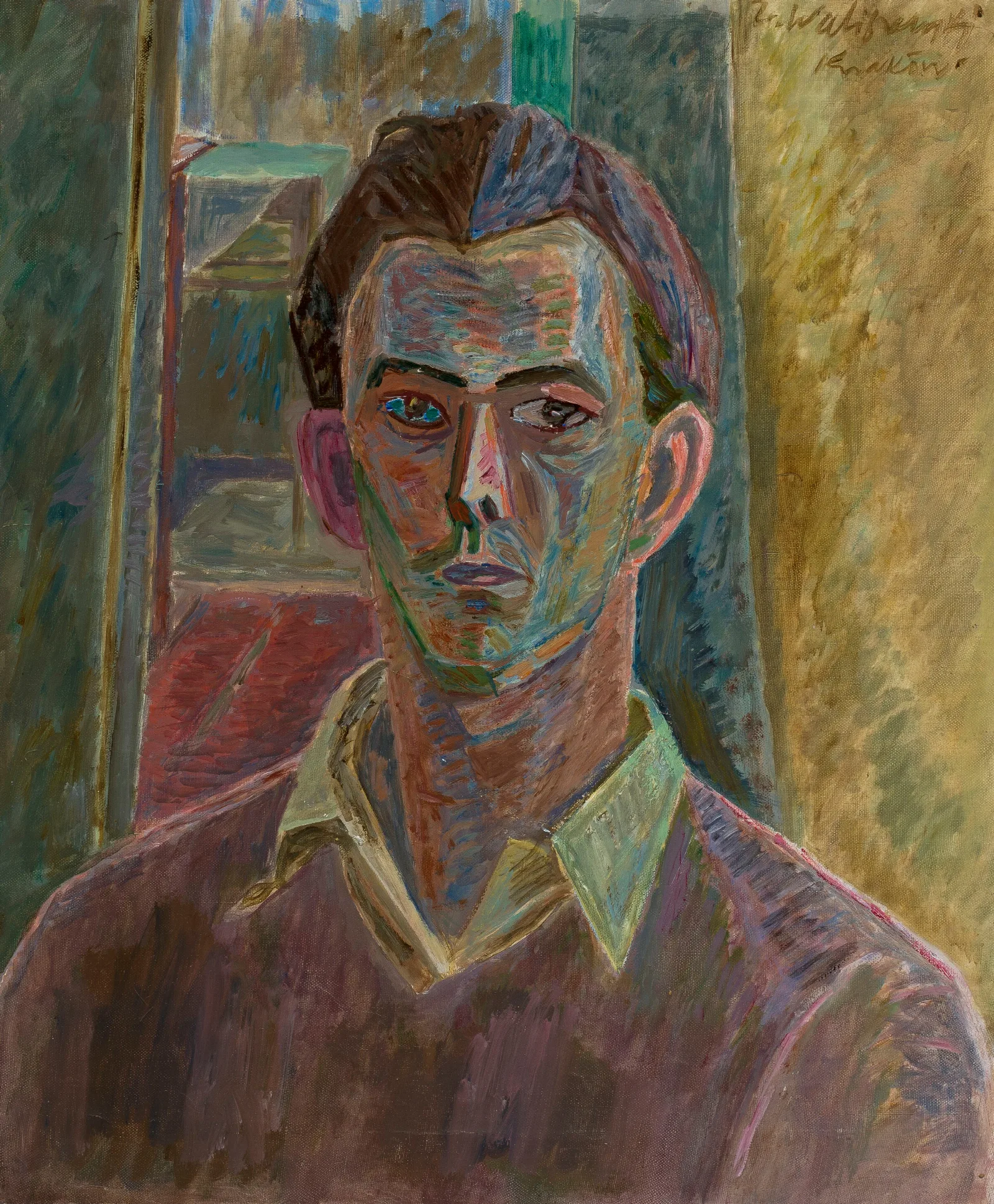Self Portrait 367 Wall Art by Zygmunt Waliszewski - Canvas Print