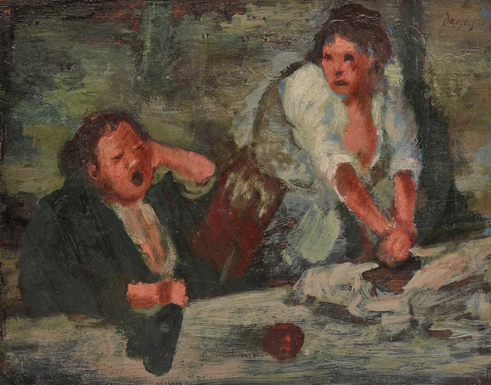 Wash Women Wall Art by Edgar Degas - Canvas Print