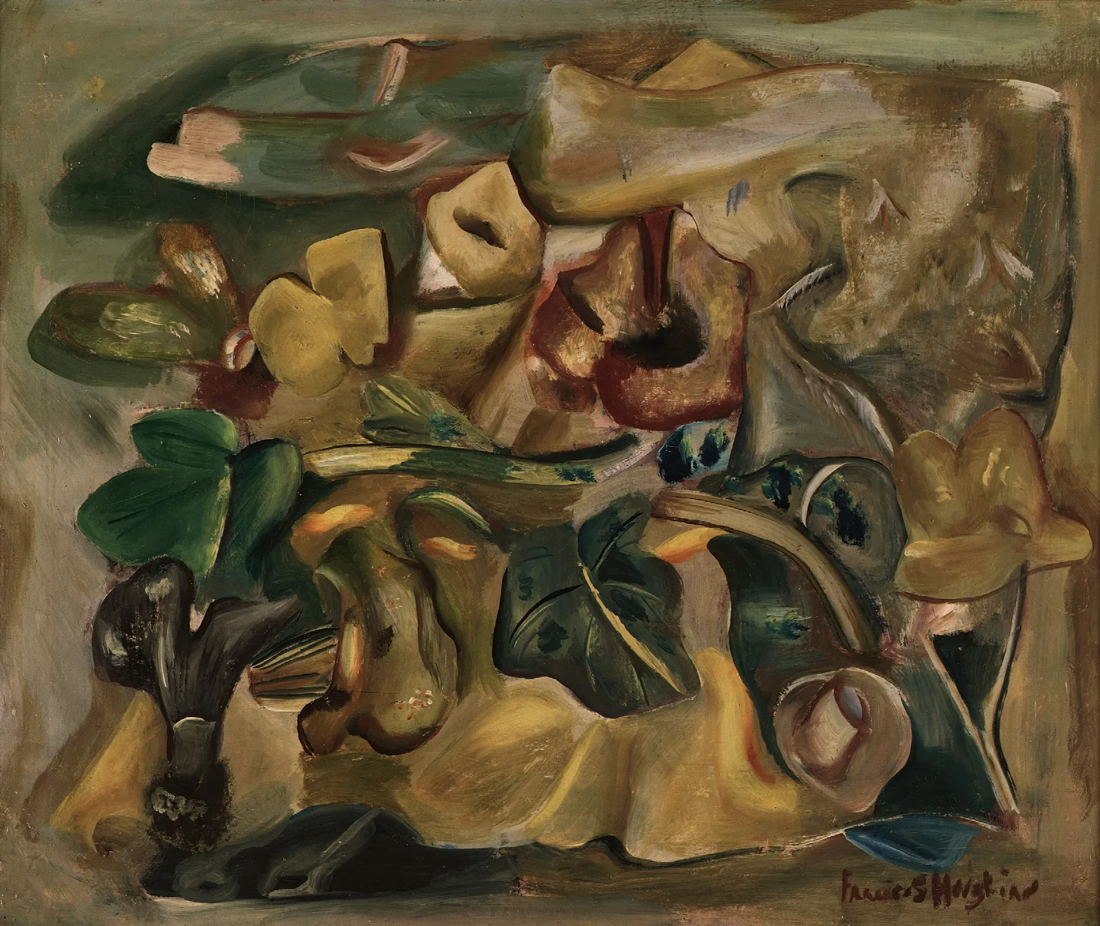 Still Life 211 Wall Art by Frances Hodgkins - Canvas Print
