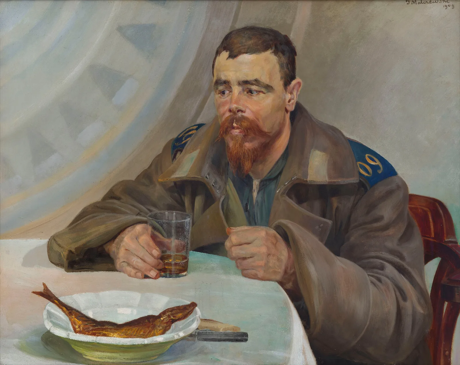 Exile Right Section Of The Triptych Wall Art by Jacek Malczewski - Canvas Print