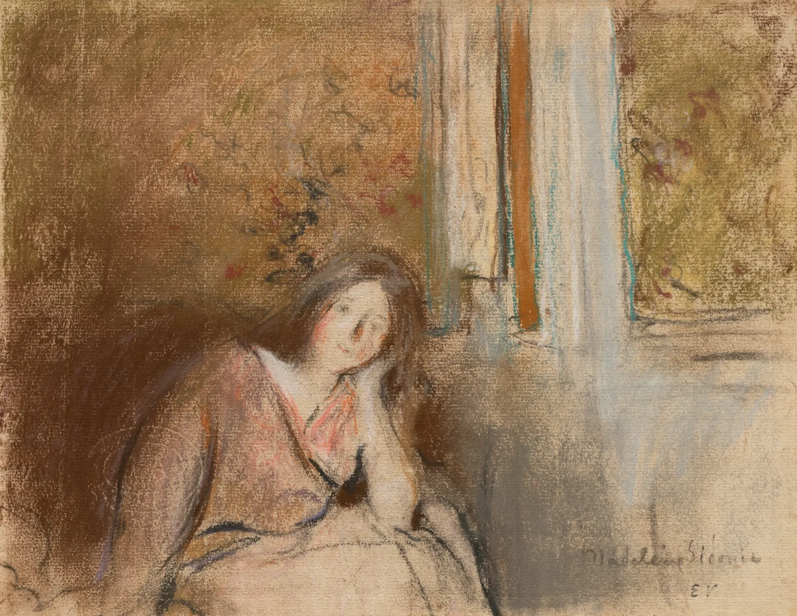 Madeleine Sidonie Wall Art by Édouard Vuillard - Canvas Print