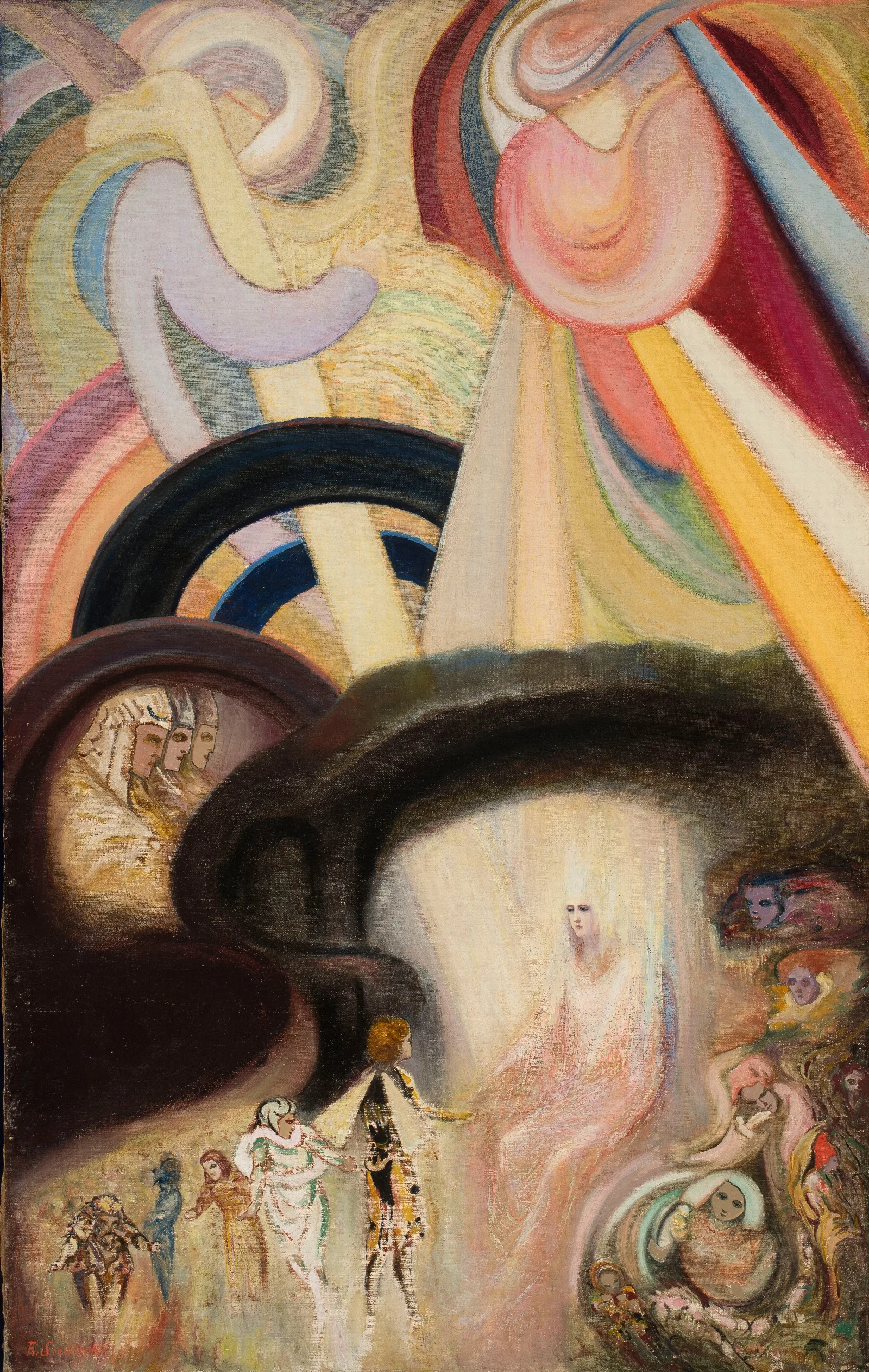 Fantasy Imagination Wall Art by Franciszek Siedlecki - Canvas Print