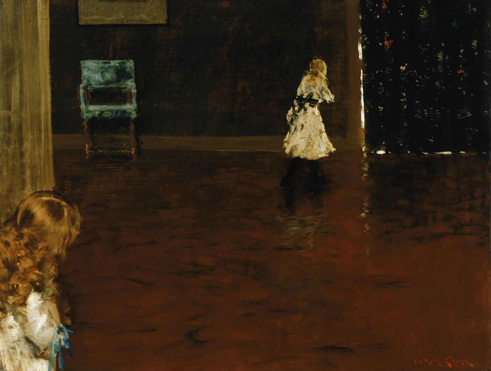 Hide And Seek Wall Art by William Merritt Chase - Canvas Print