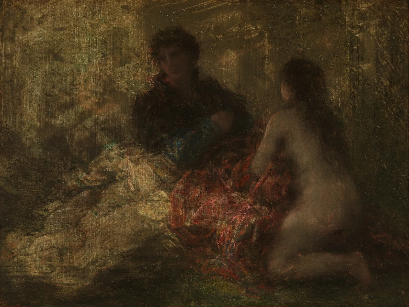 Fantasie Wall Art by Henri Fantin-Latour - Canvas Print