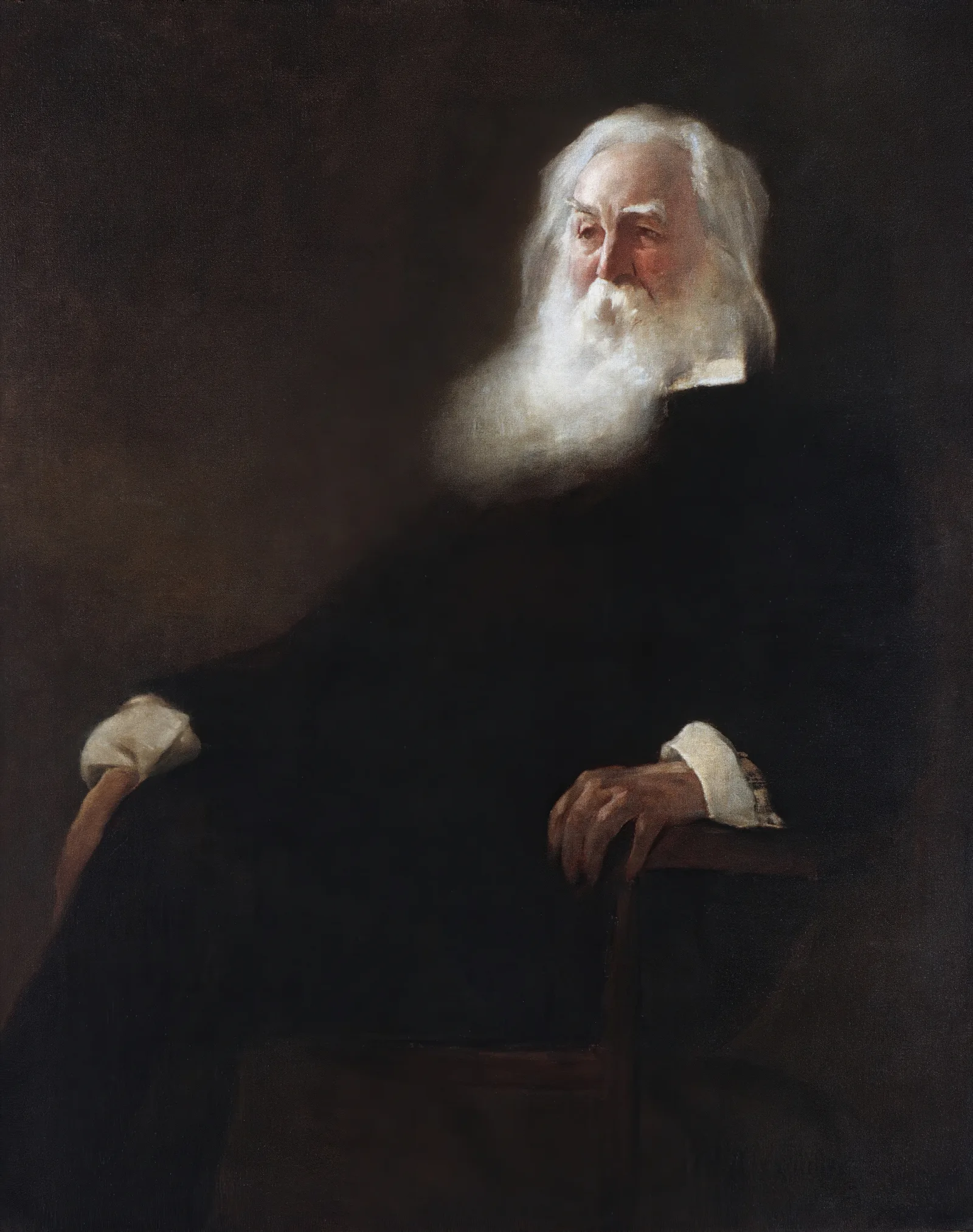 Walt Whitman 2 Wall Art by John White Alexander - Canvas Print