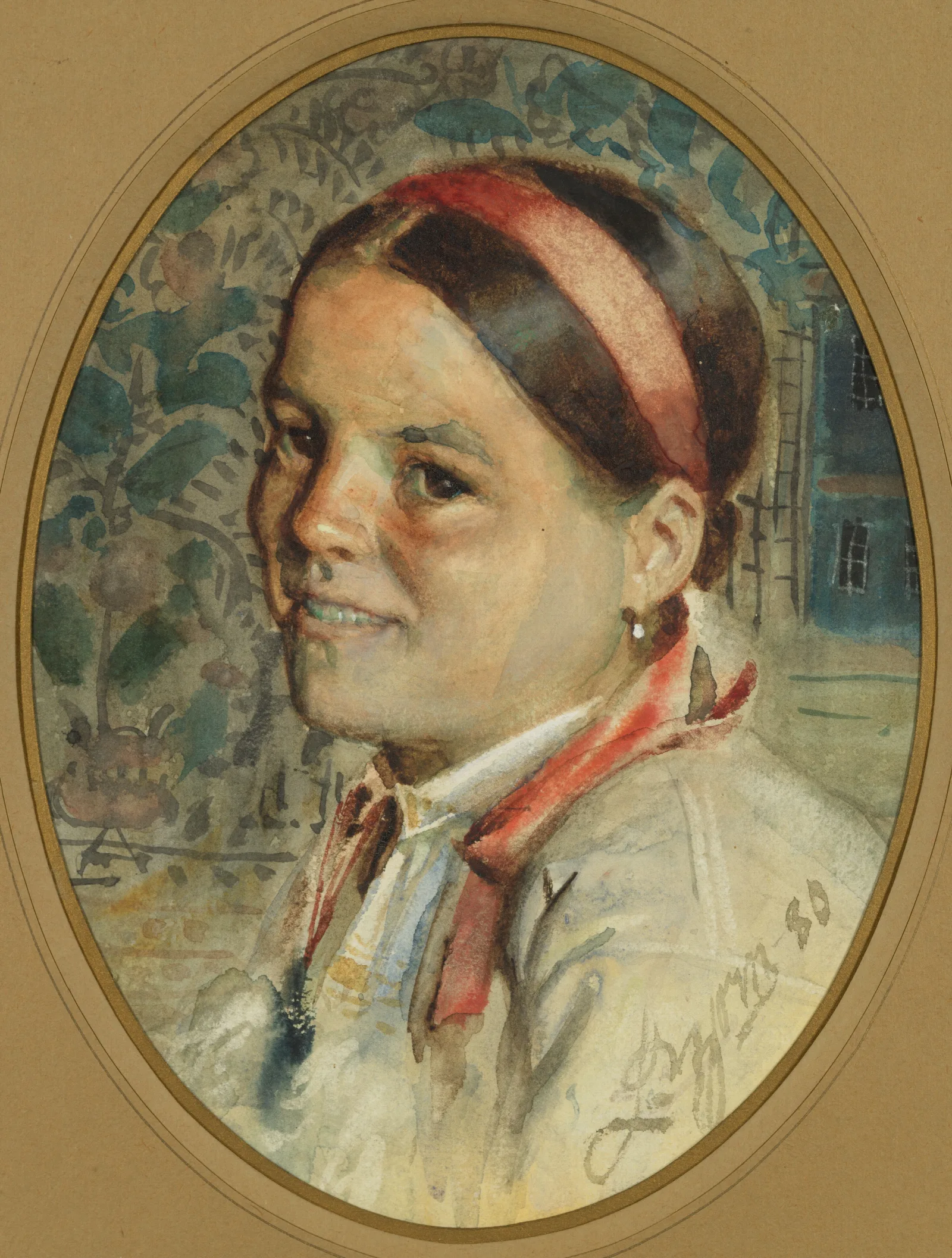 Head Of A Woman 18 Wall Art by Anders Zorn - Canvas Print