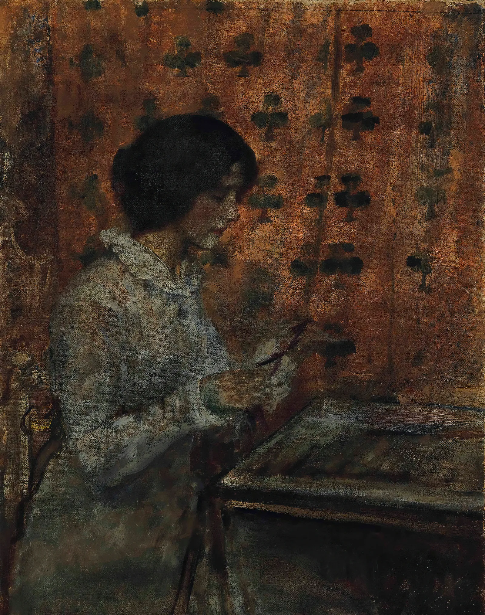 Finishing Touches 2 Wall Art by James Jebusa Shannon - Canvas Print