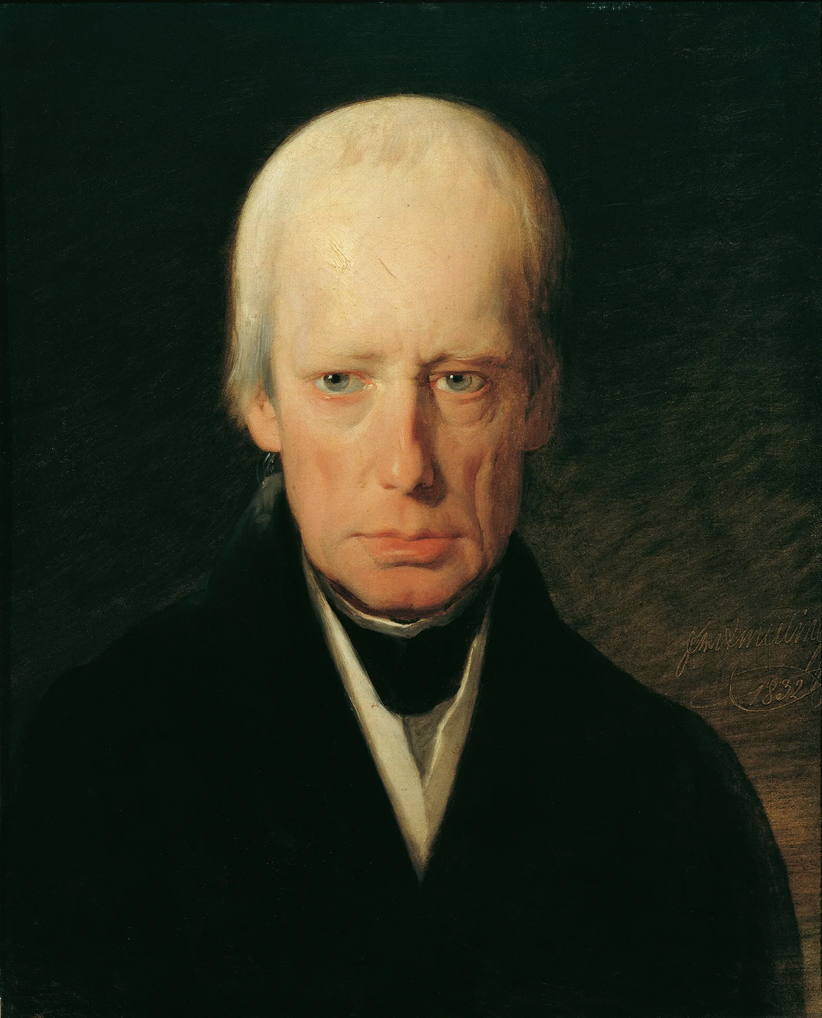 Kaiser Franz I Von Osterreich Wall Art by Friedrich von Amerling - Canvas Print