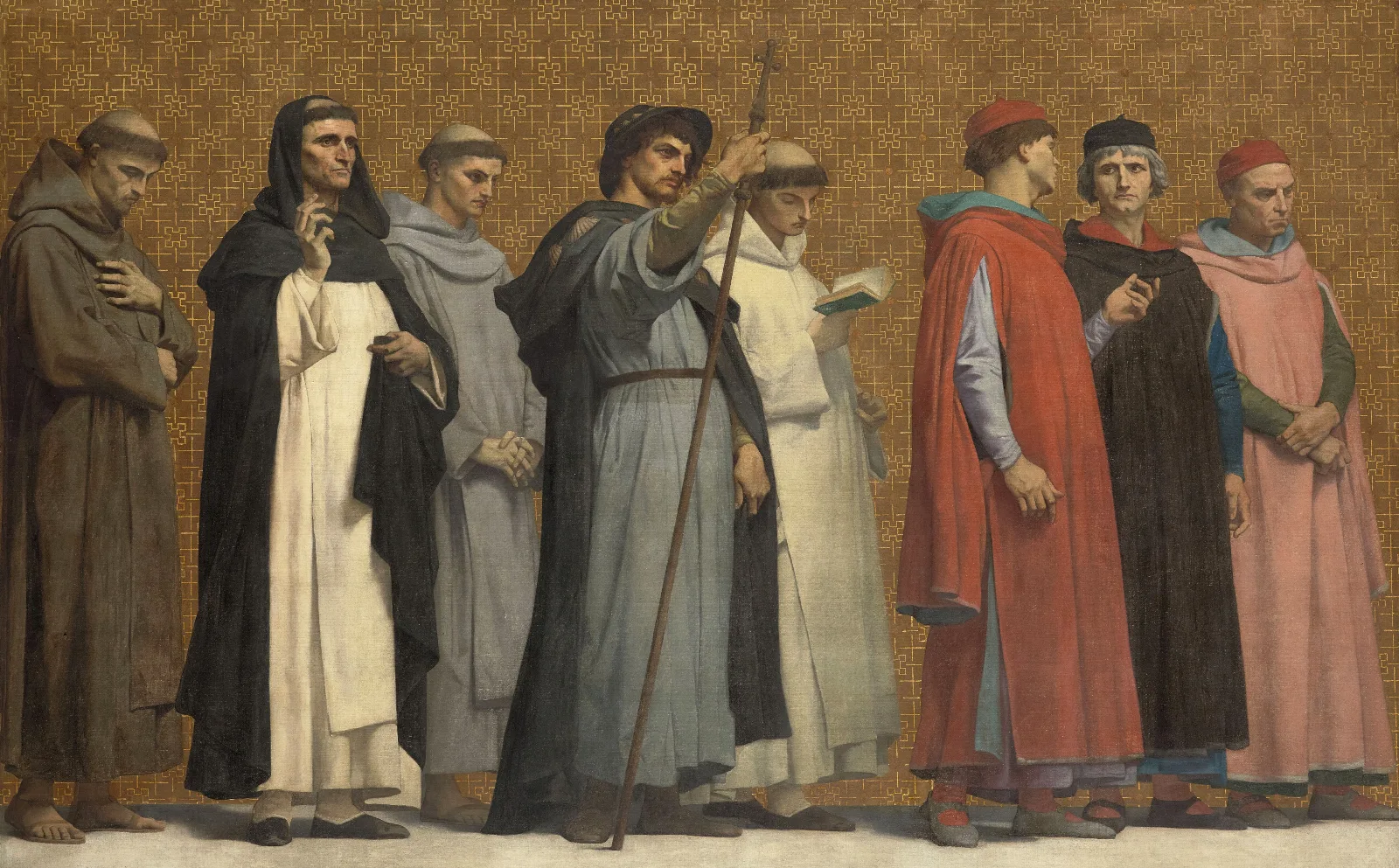 La Vie De Saint Louis 3 Wall Art by Alexandre Cabanel - Canvas Print