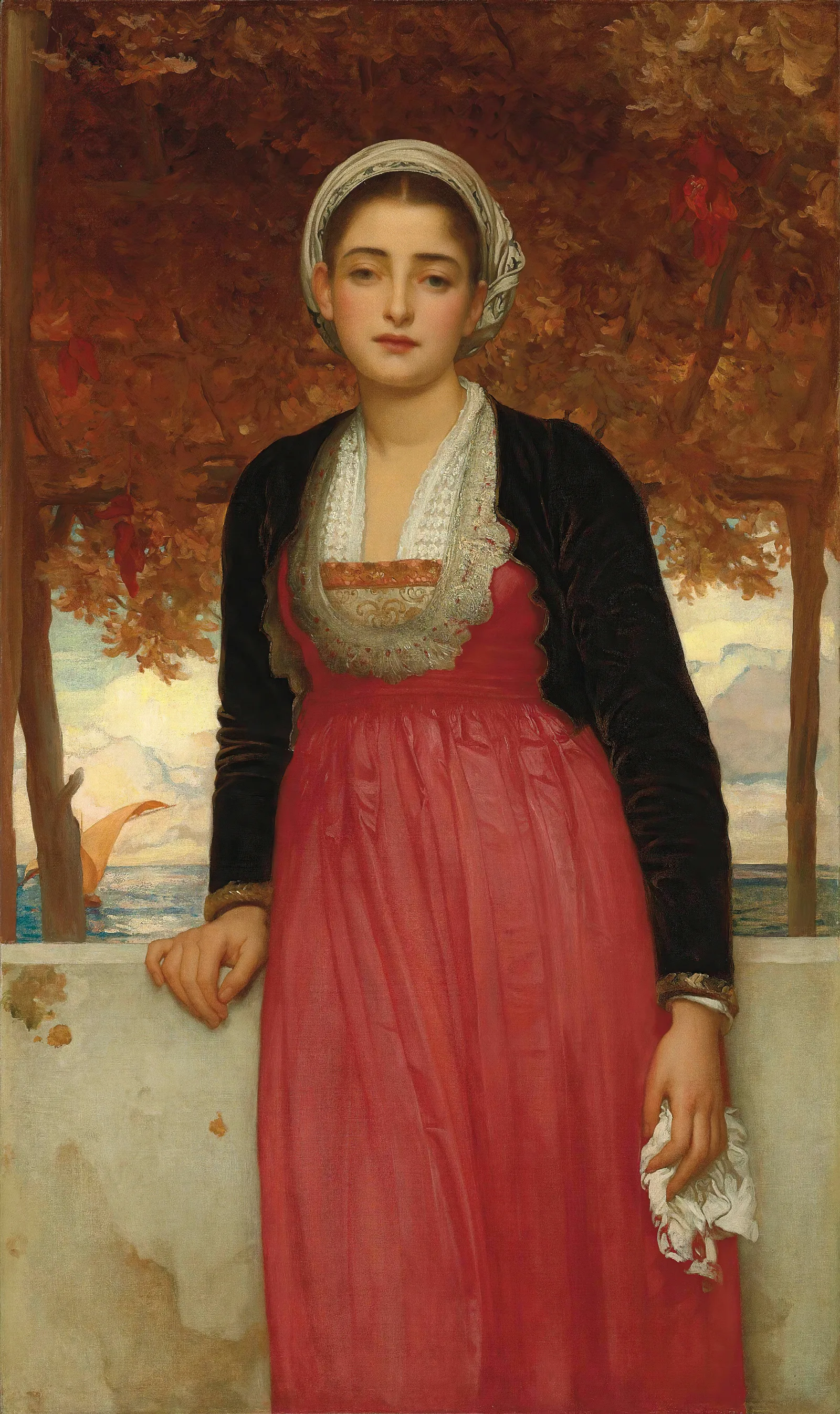 Amarilla Wall Art by Frederic Leighton - Canvas Print
