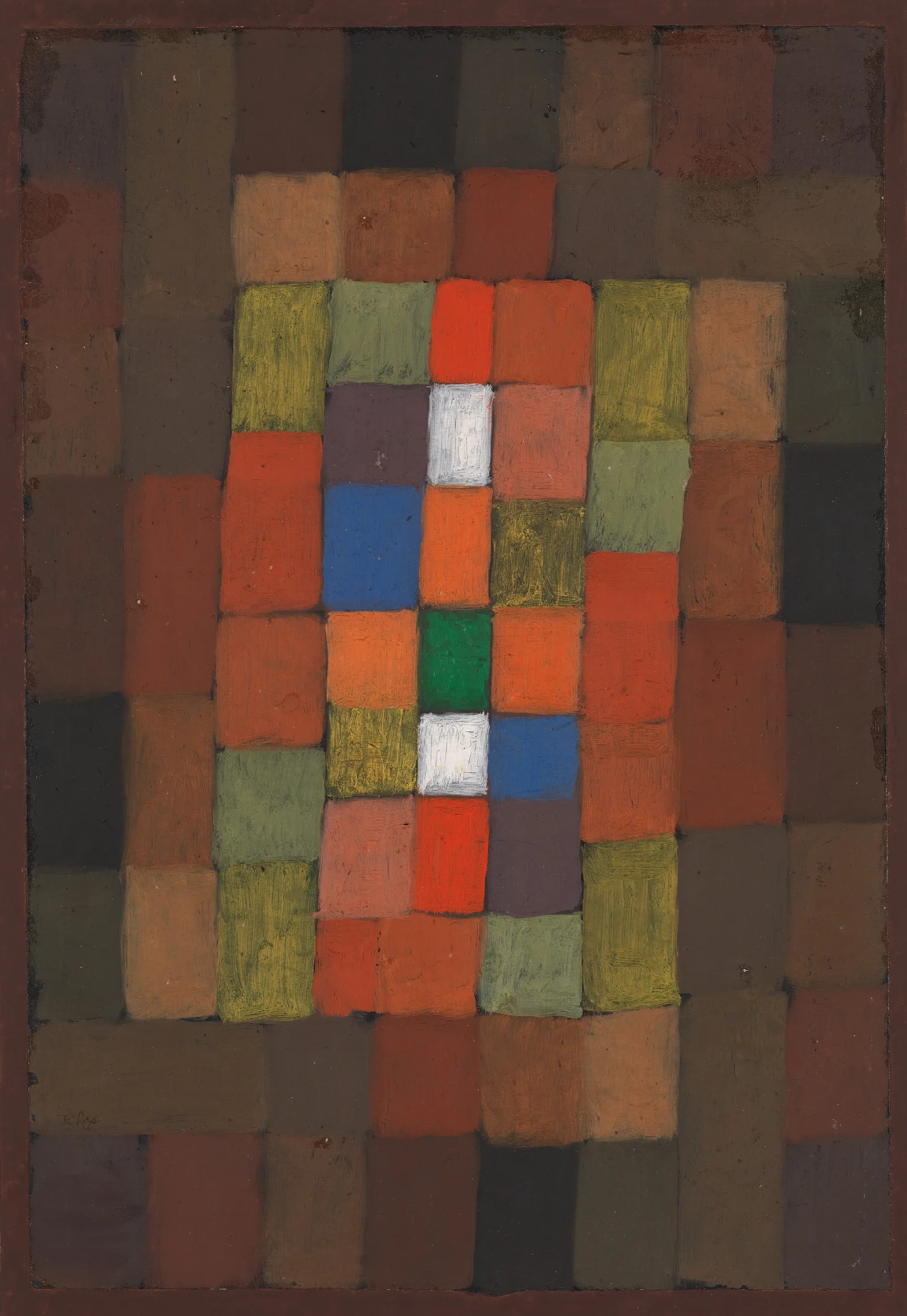 Static Dynamic Gradation Wall Art by Paul Klee - Canvas Print