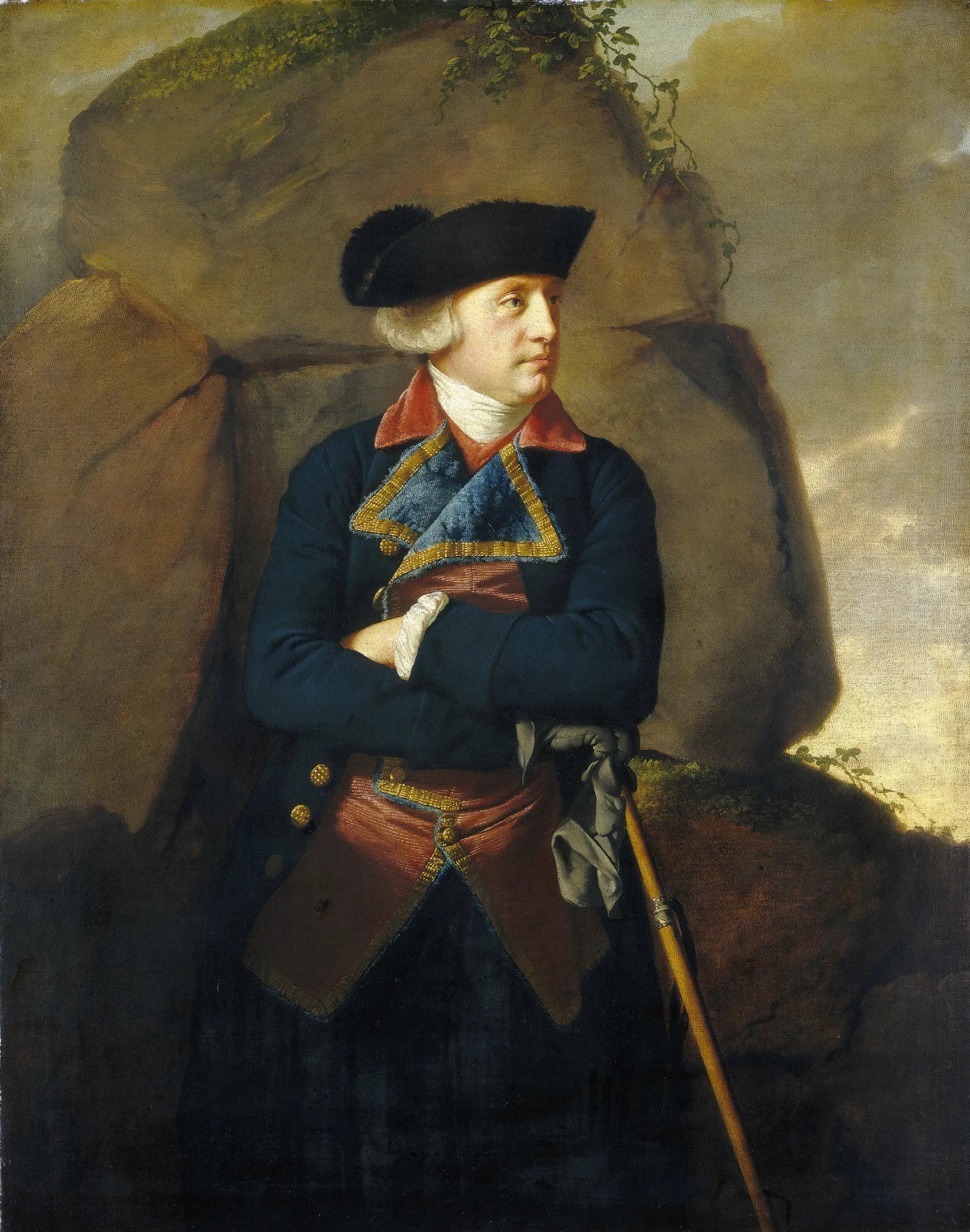 Portrait Of A Gentleman 6 Wall Art by Joseph Wright of Derby - Canvas Print