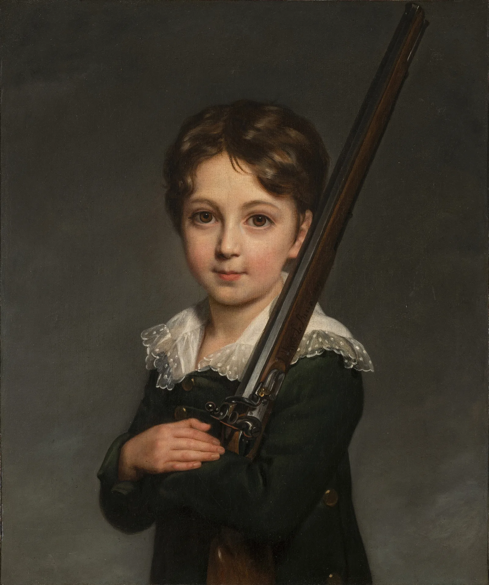Portrait Of A Young Boy 16 Wall Art by Elisabeth Louise Vigée Le Brun - Canvas Print